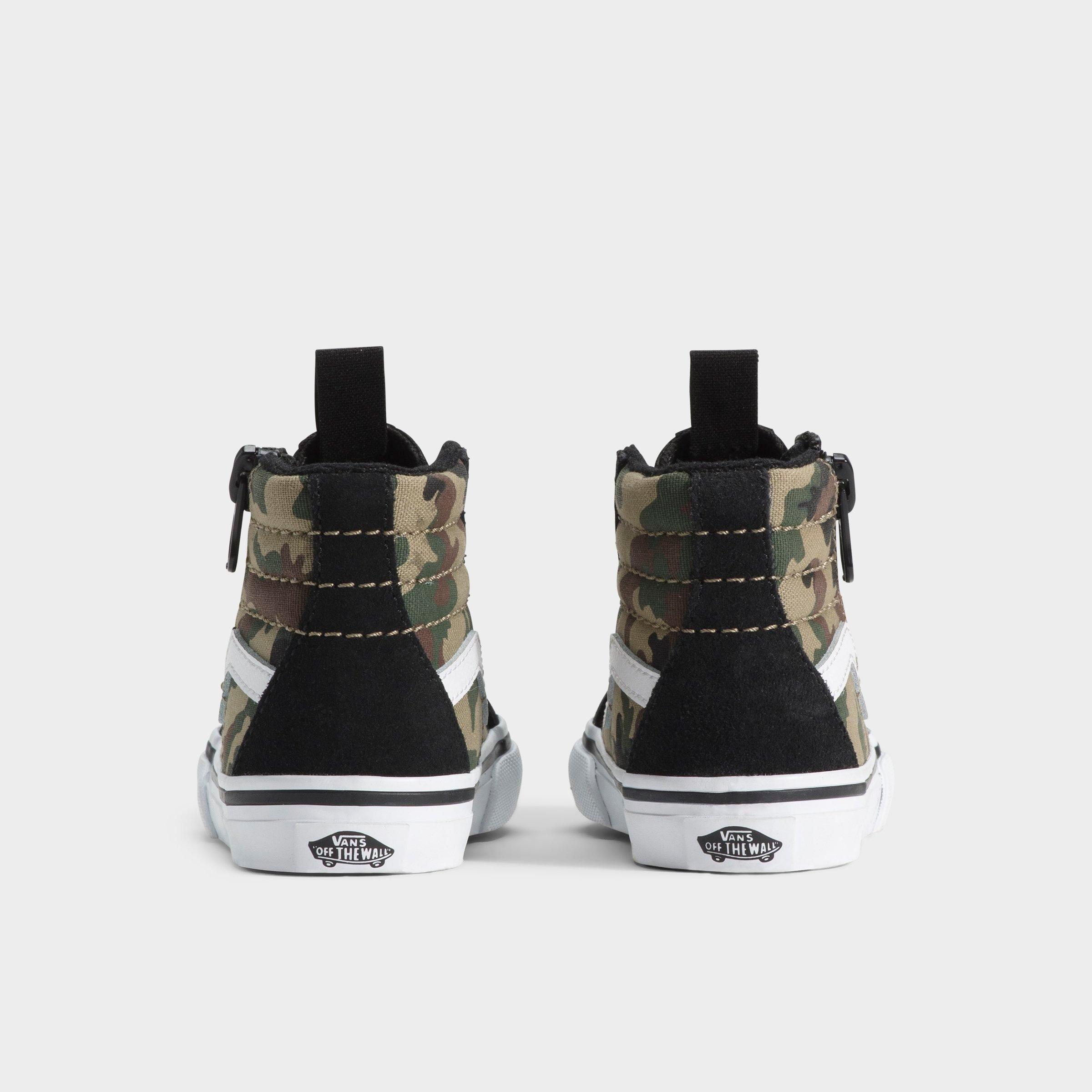 Girls' Toddler Vans Sk8-Hi Reissue Side Zip Casual Shoes