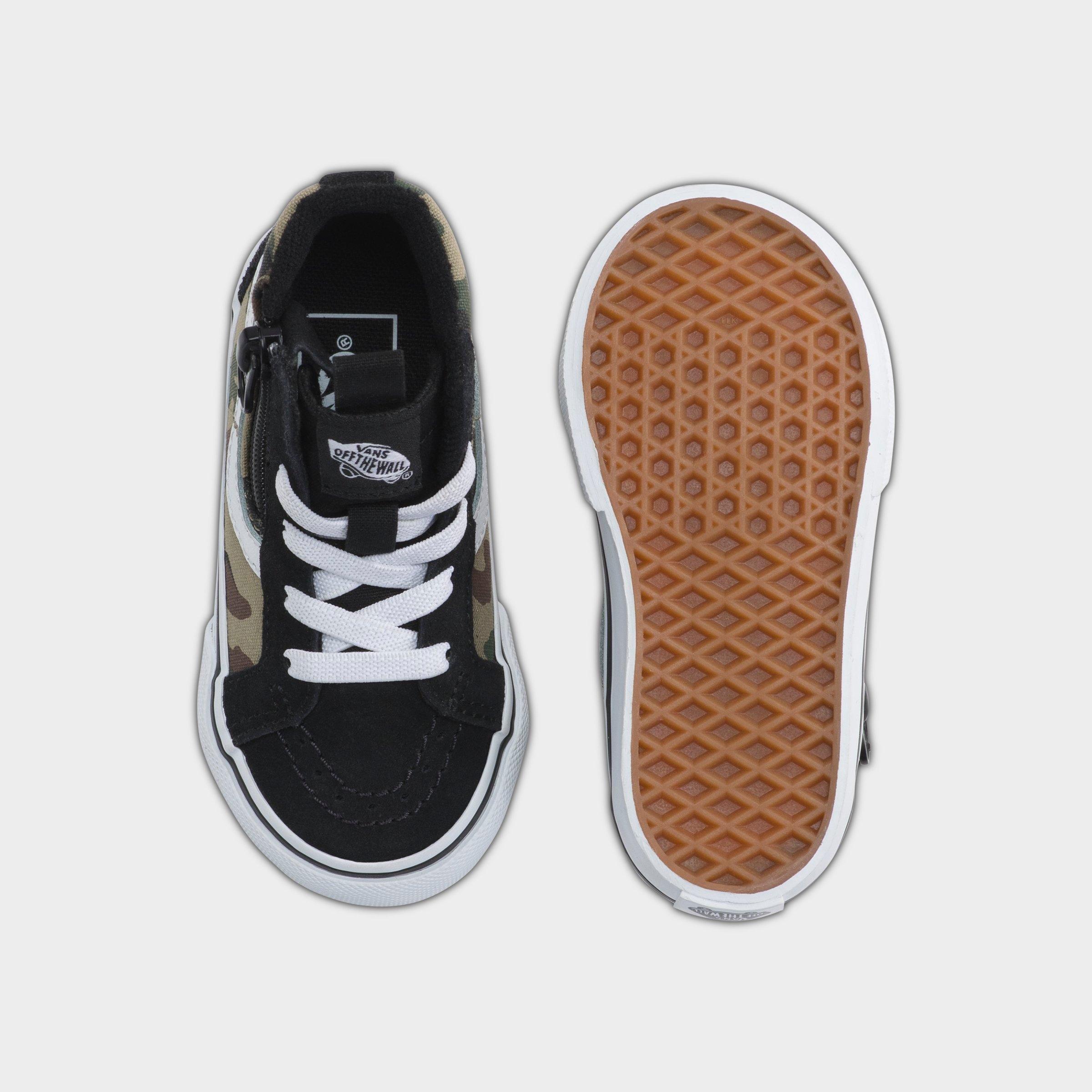 Girls' Toddler Vans Sk8-Hi Reissue Side Zip Casual Shoes