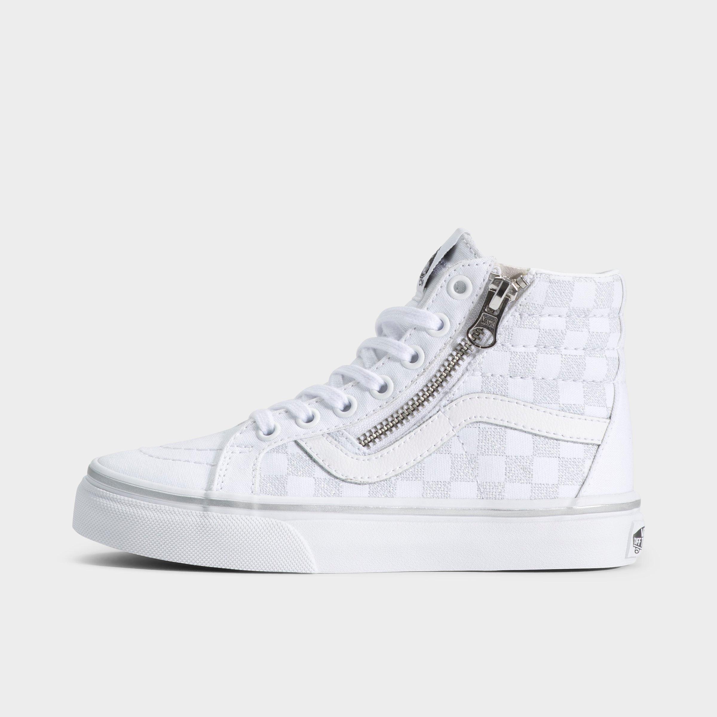 Girls' Little Kids' Vans Sk8-Hi Reissue Side Zip Casual Shoes