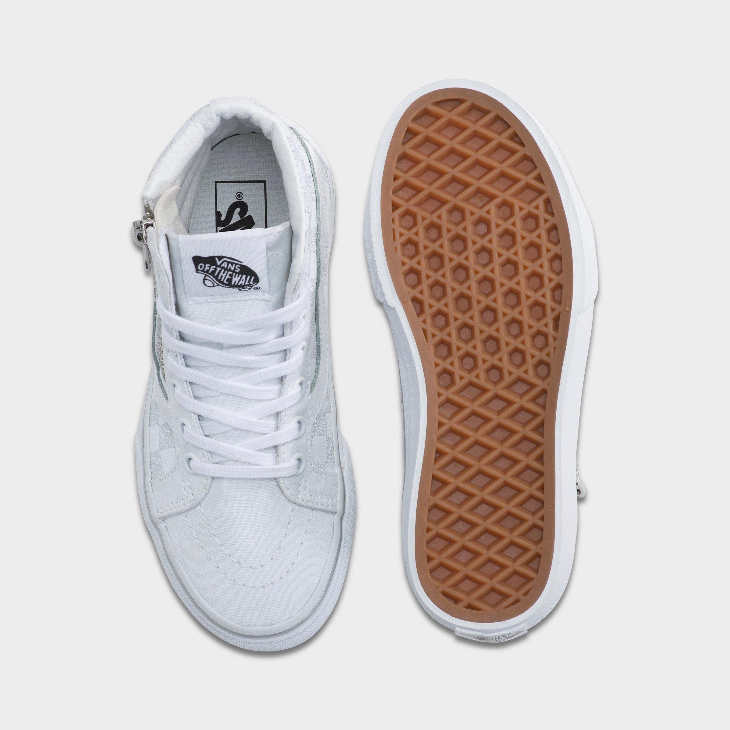 Girls' Little Kids' Vans Sk8-Hi Reissue Side Zip Casual Shoes