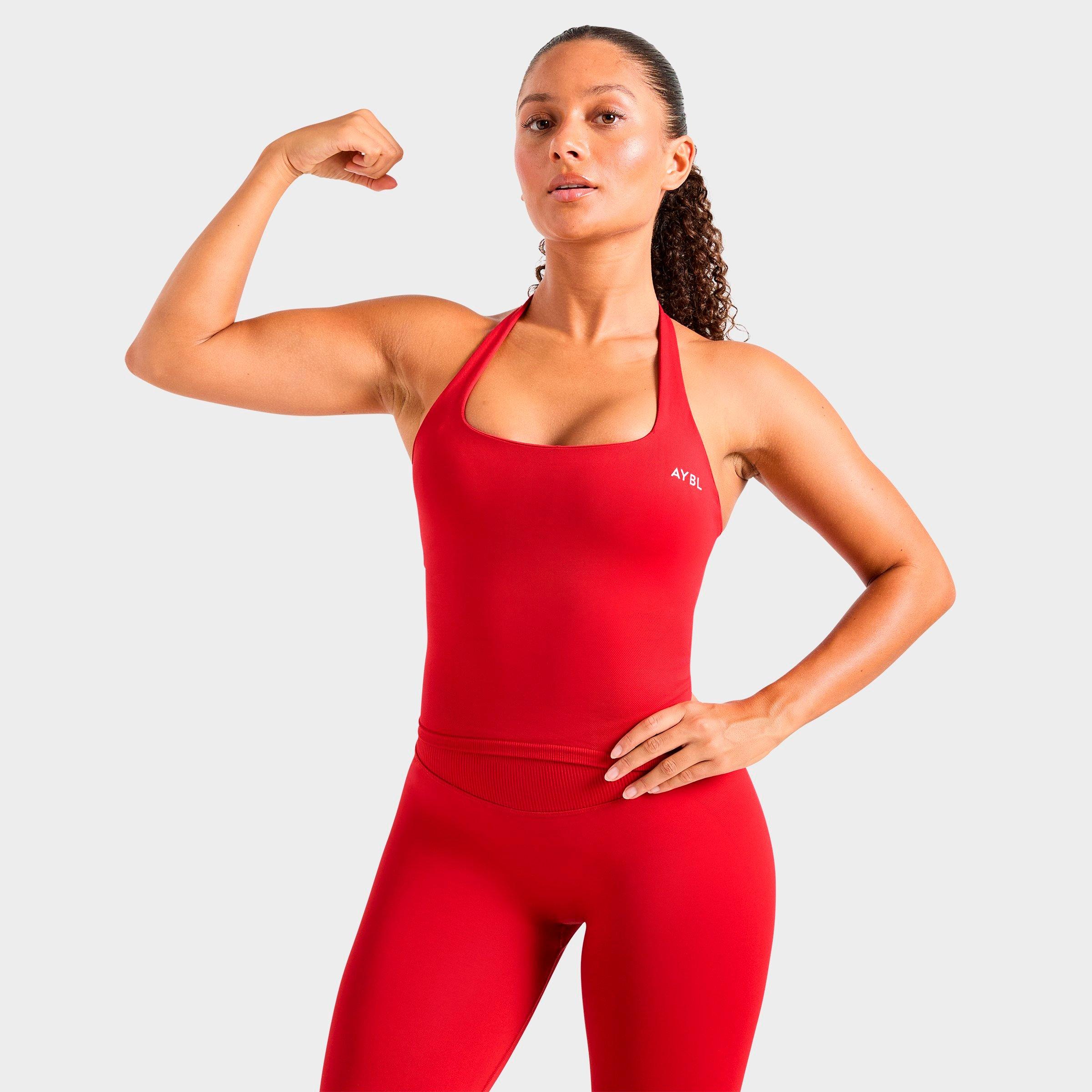 Women's AYBL Enhance Seamless Halterneck Tank Top