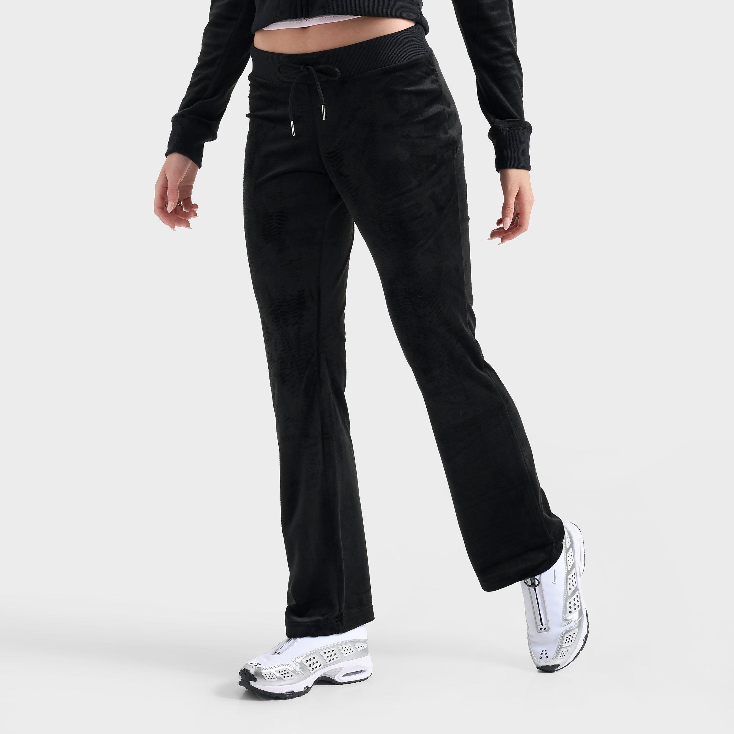 Women's Juicy Couture OG Big Bling Velour Track Pants
