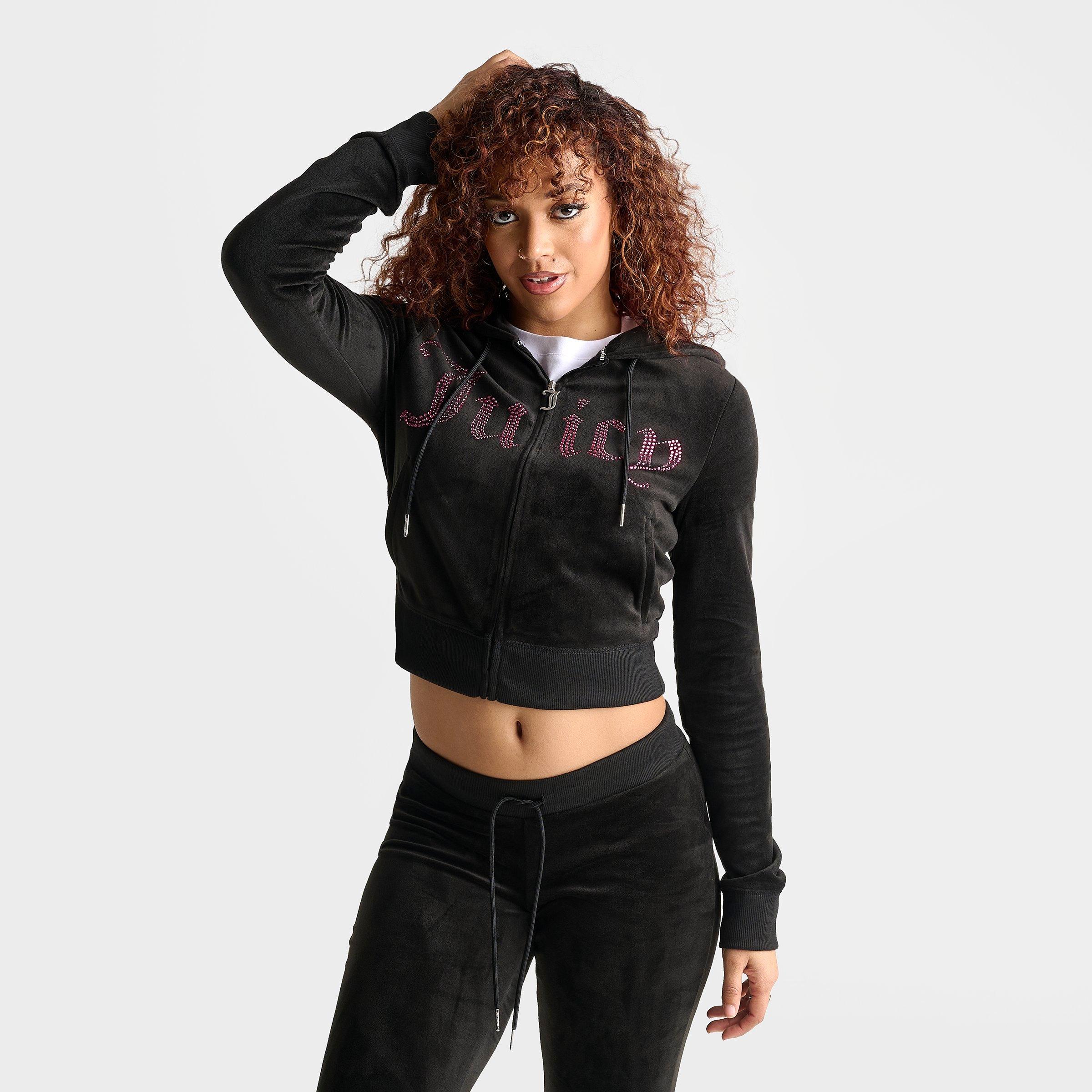 Women's Juicy Couture Bling Front Hoodie
