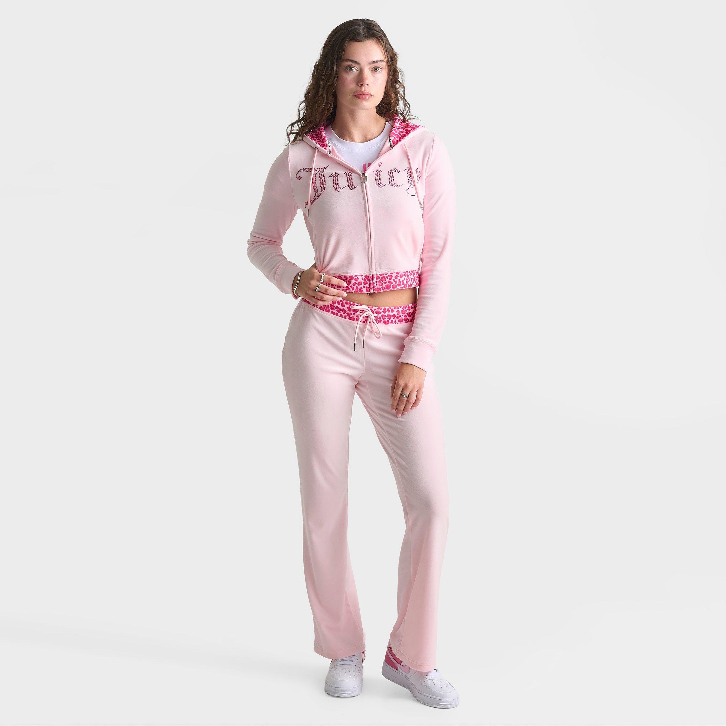 Women's Juicy Couture Bling Front Full-Zip Hoodie