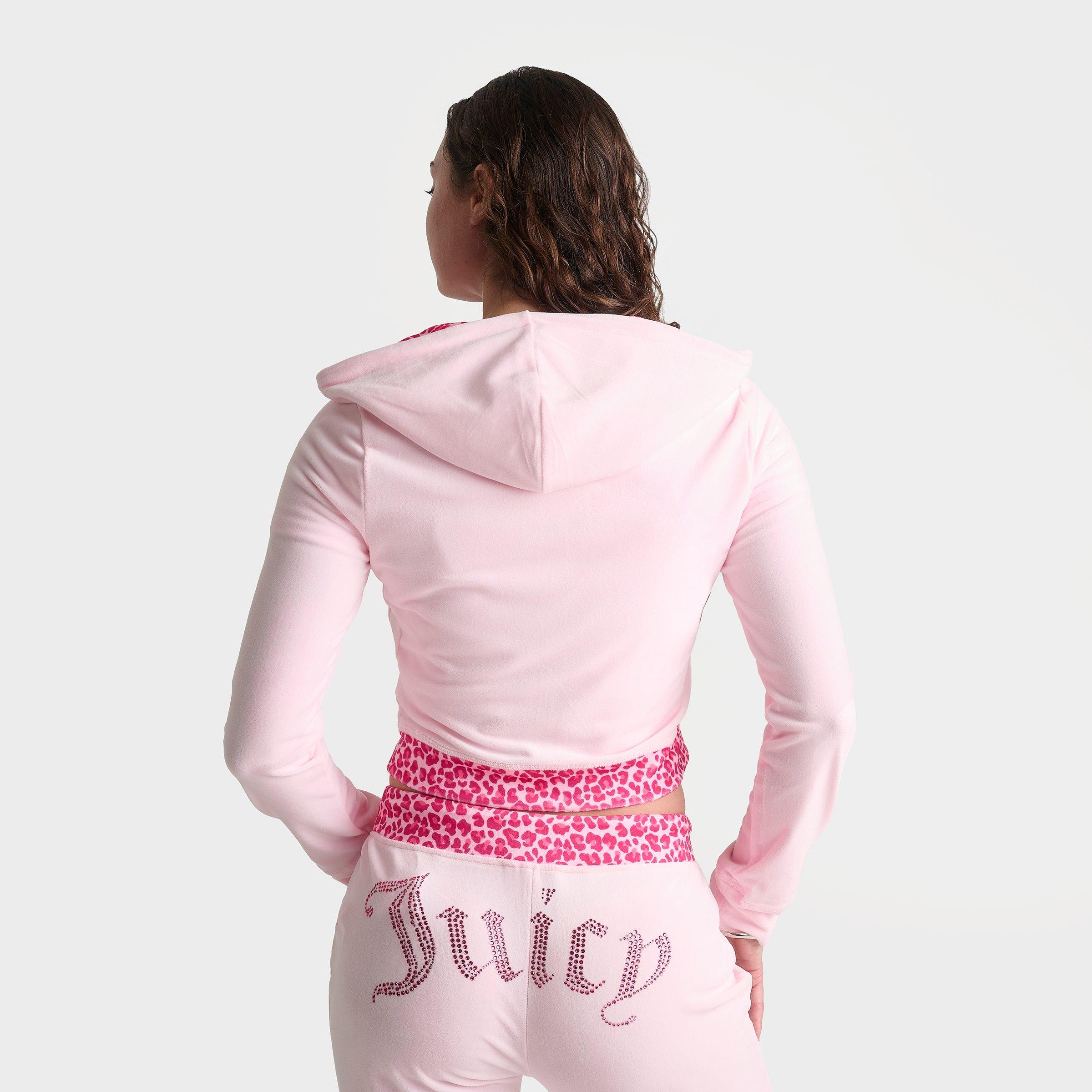 Women's Juicy Couture Bling Front Full-Zip Hoodie