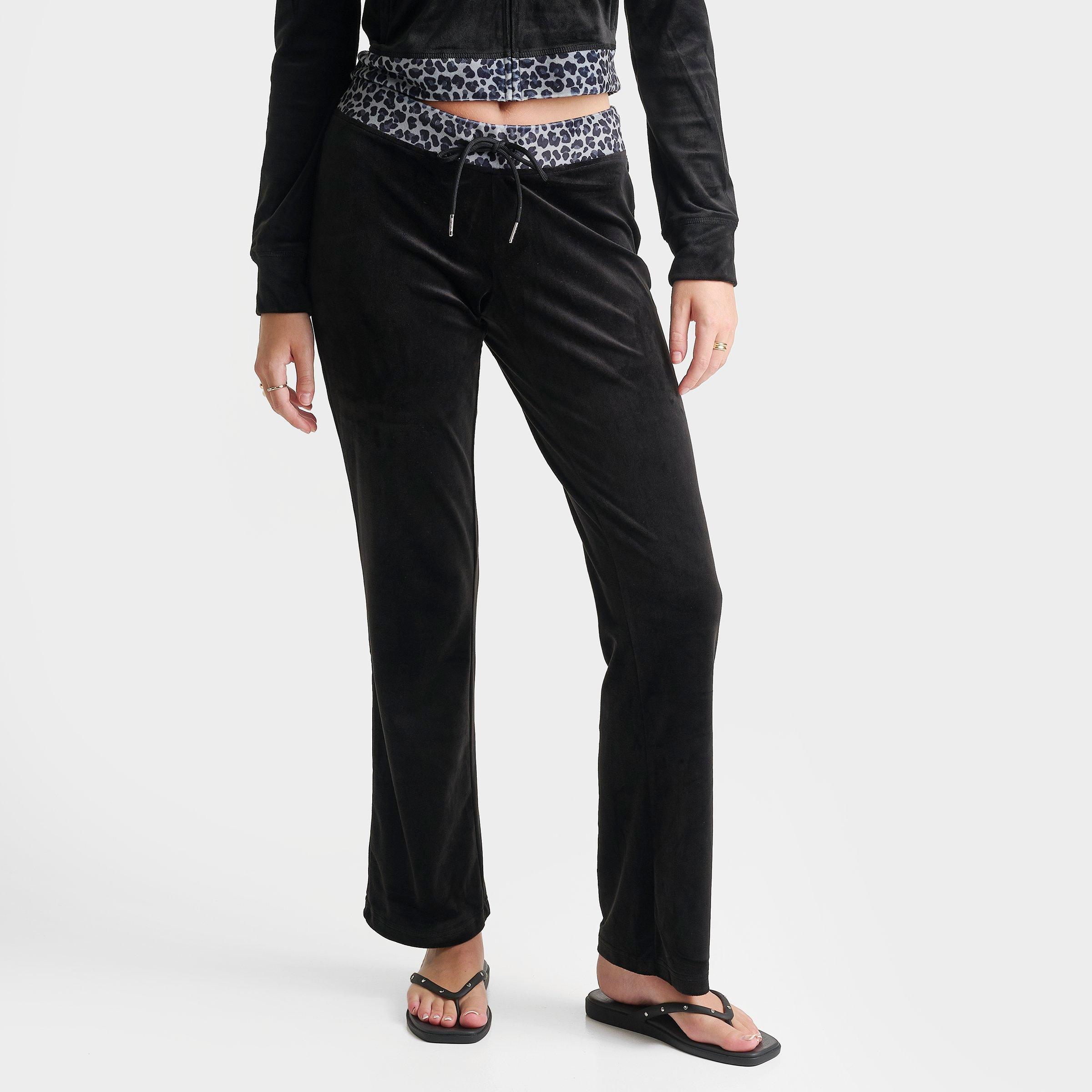 Women's Juicy Couture OG Big Bling Velour Track Pants