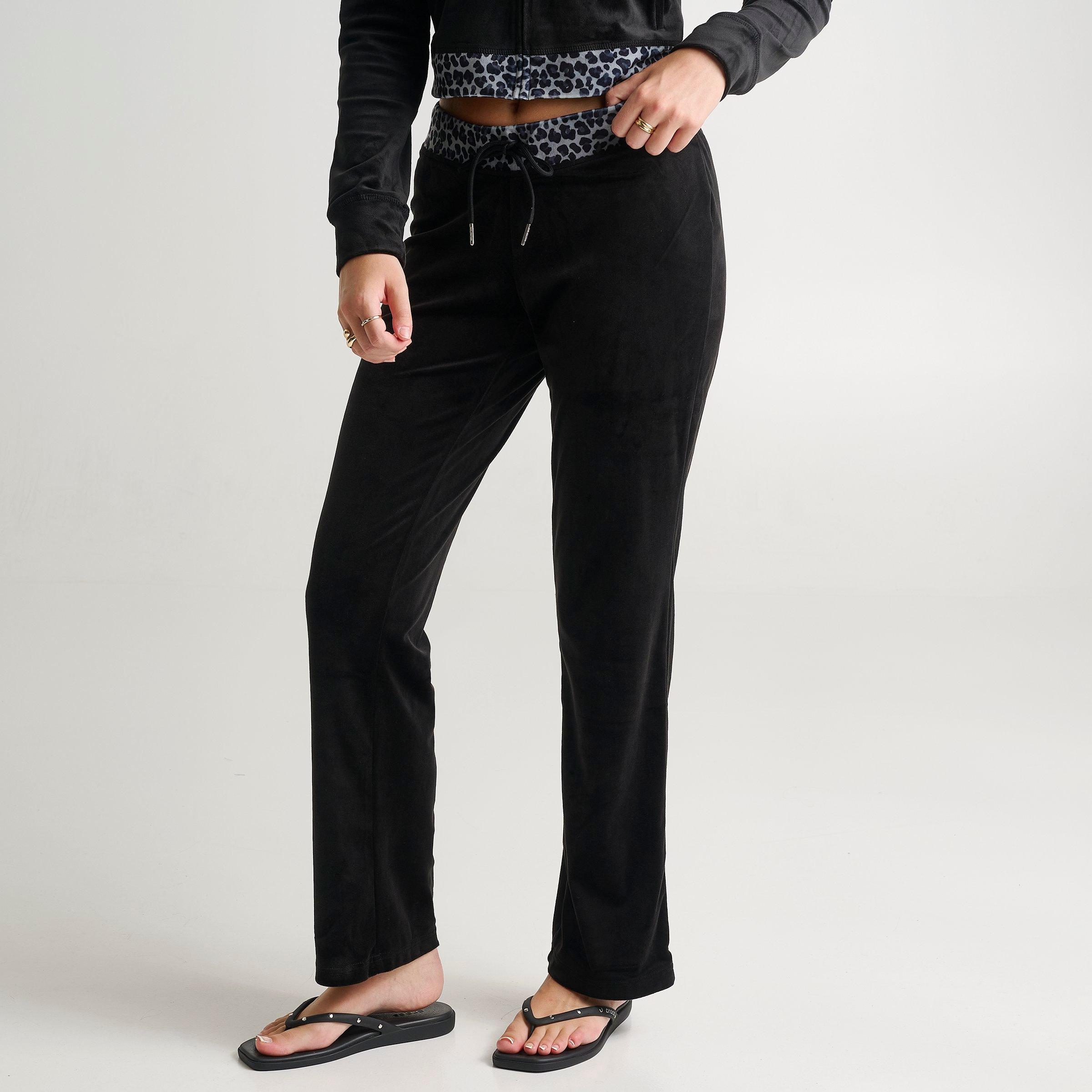 Women's Juicy Couture OG Big Bling Velour Track Pants