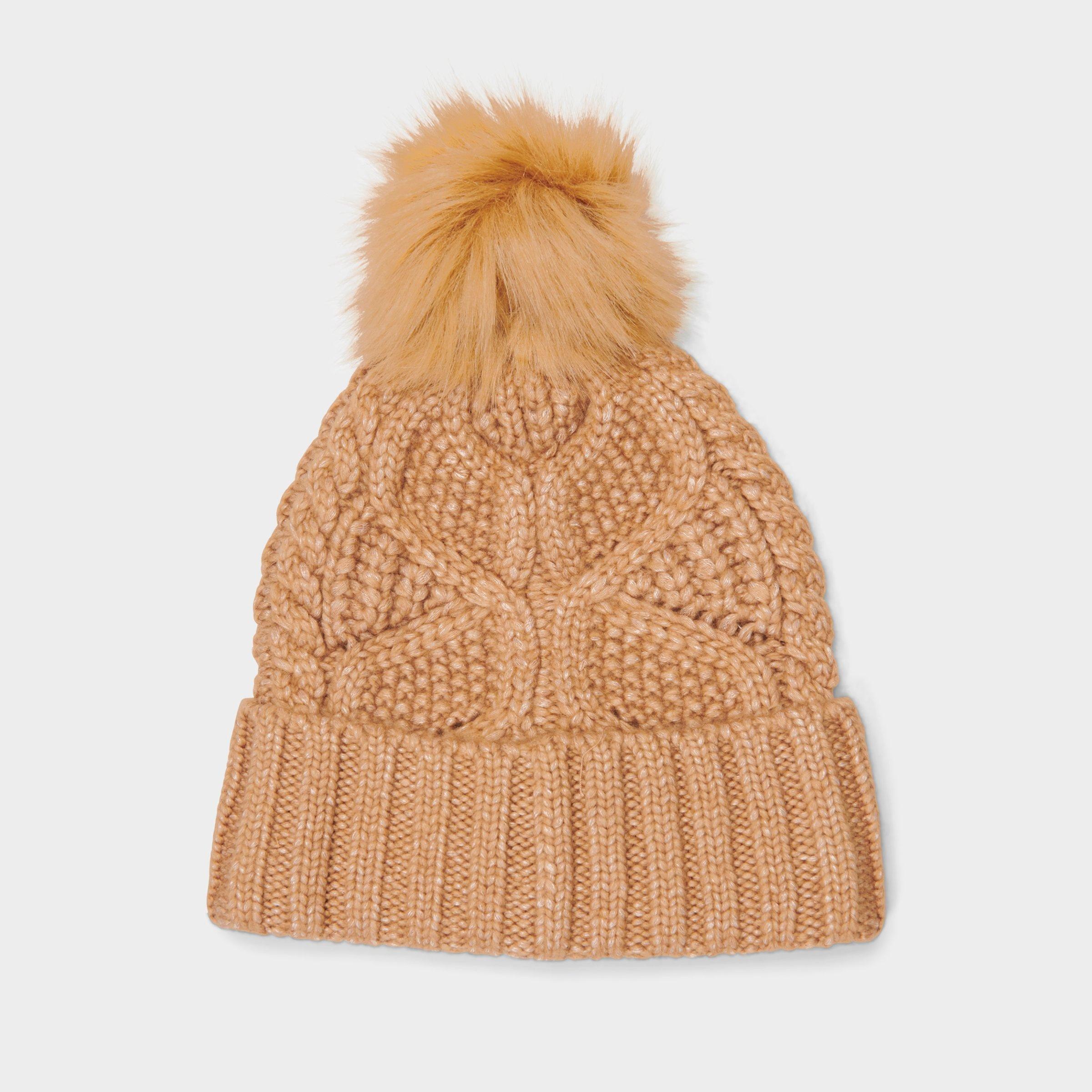 Women's UGG Cable Pom Beanie Hat