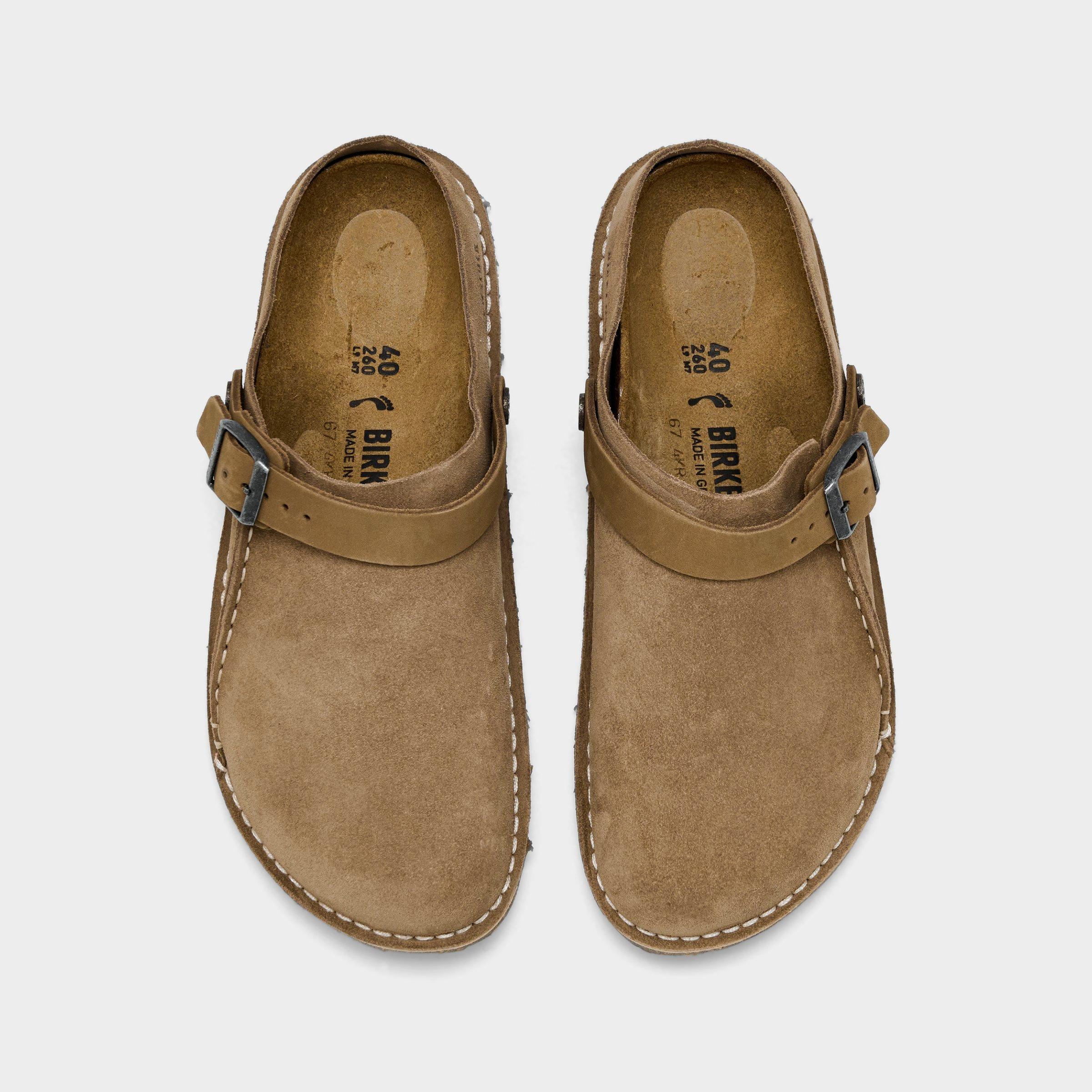 Women's Birkenstock Lutry 365 Suede Clog Shoes