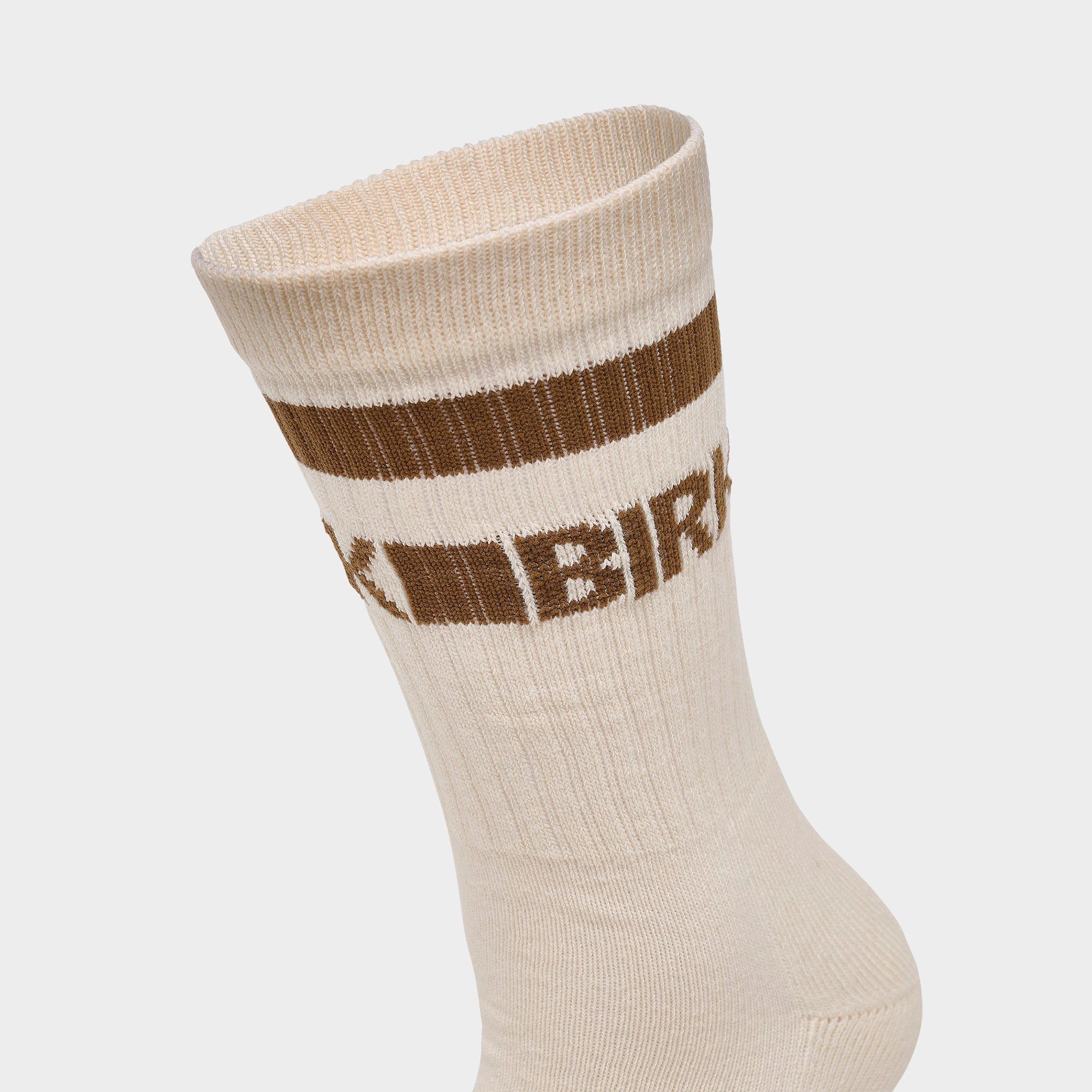 Birkenstock Cotton Striped Crew Socks