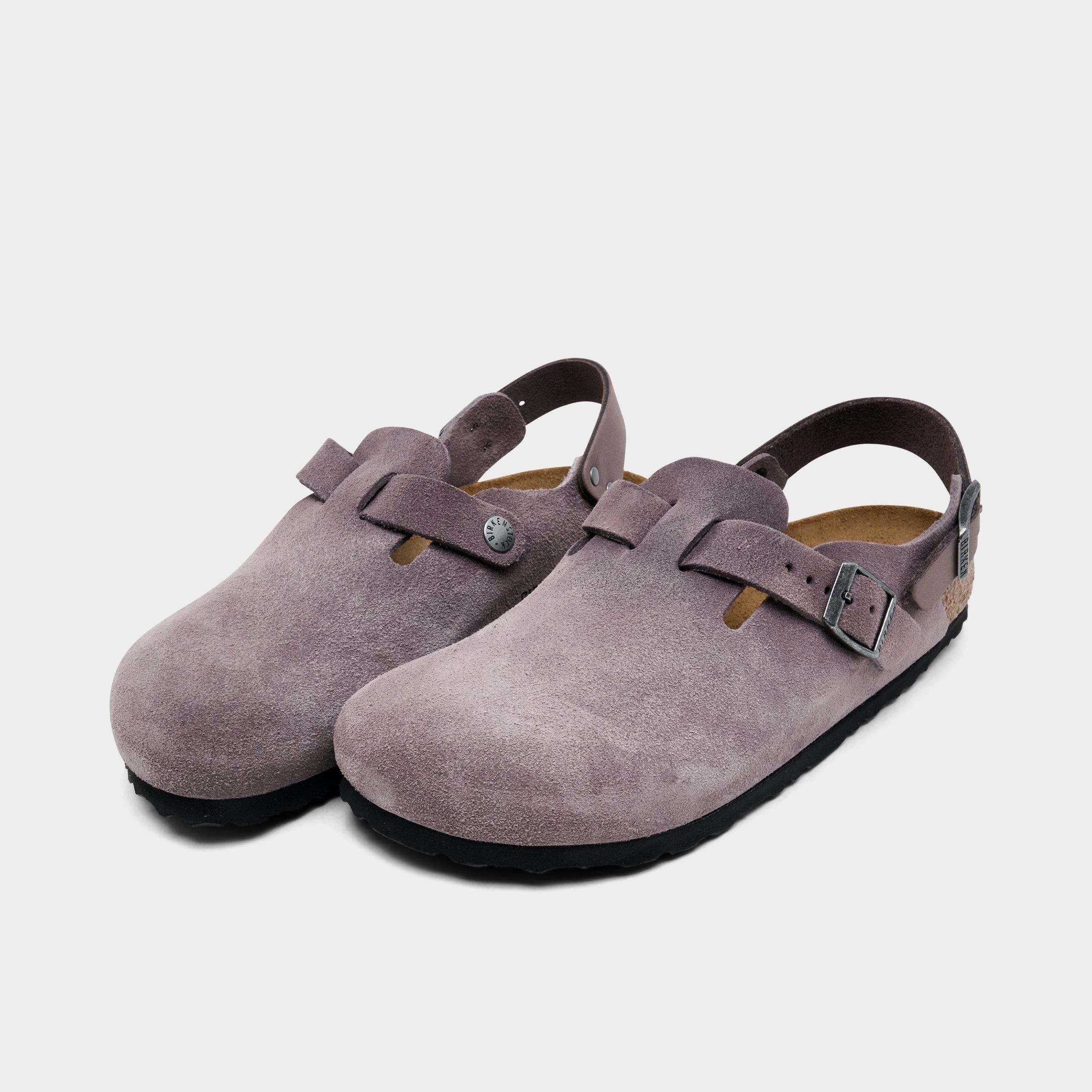 Women's Birkenstock Tokio Suede Leather Clogs