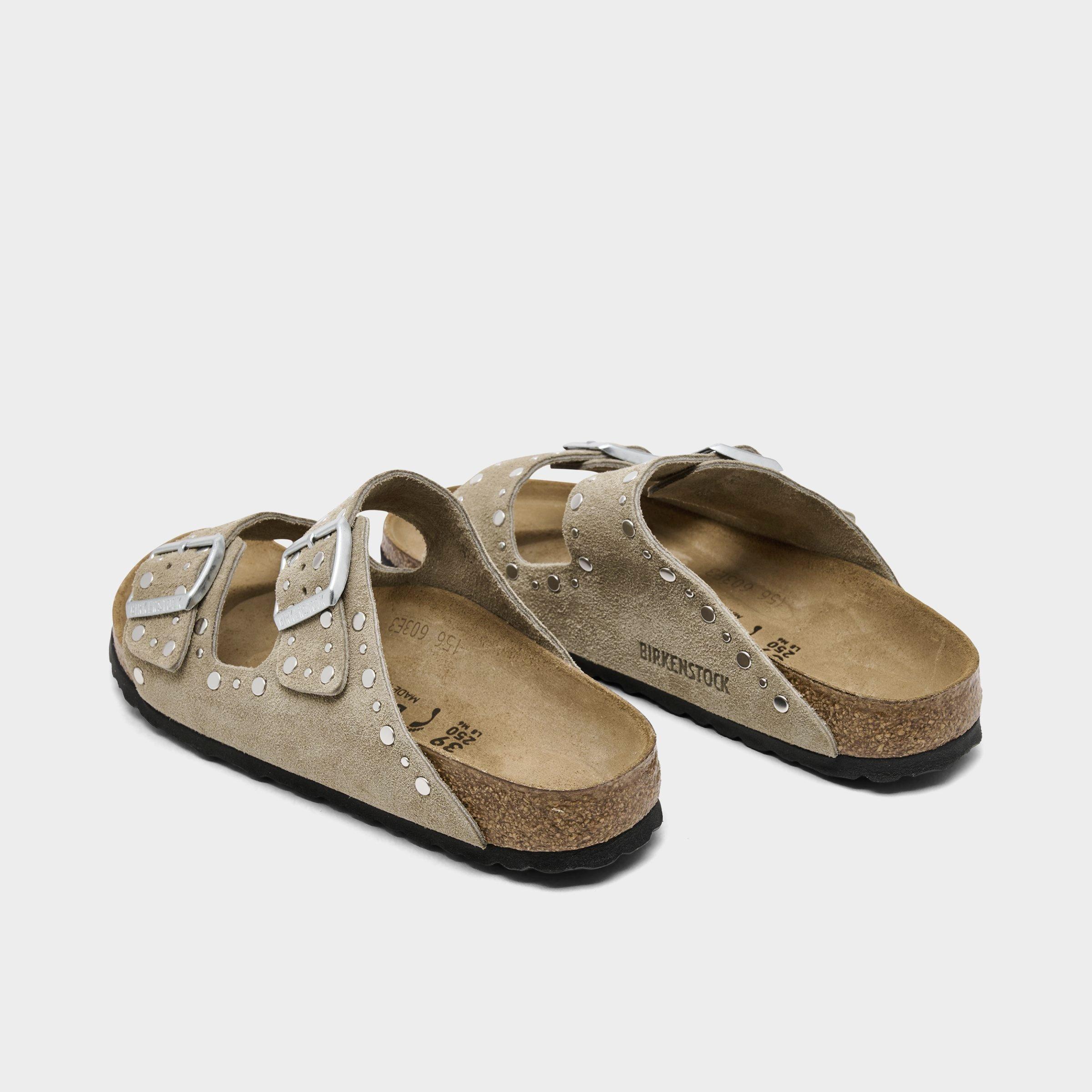 Women's Birkenstock Arizona Rivets Suede Leather Sandals