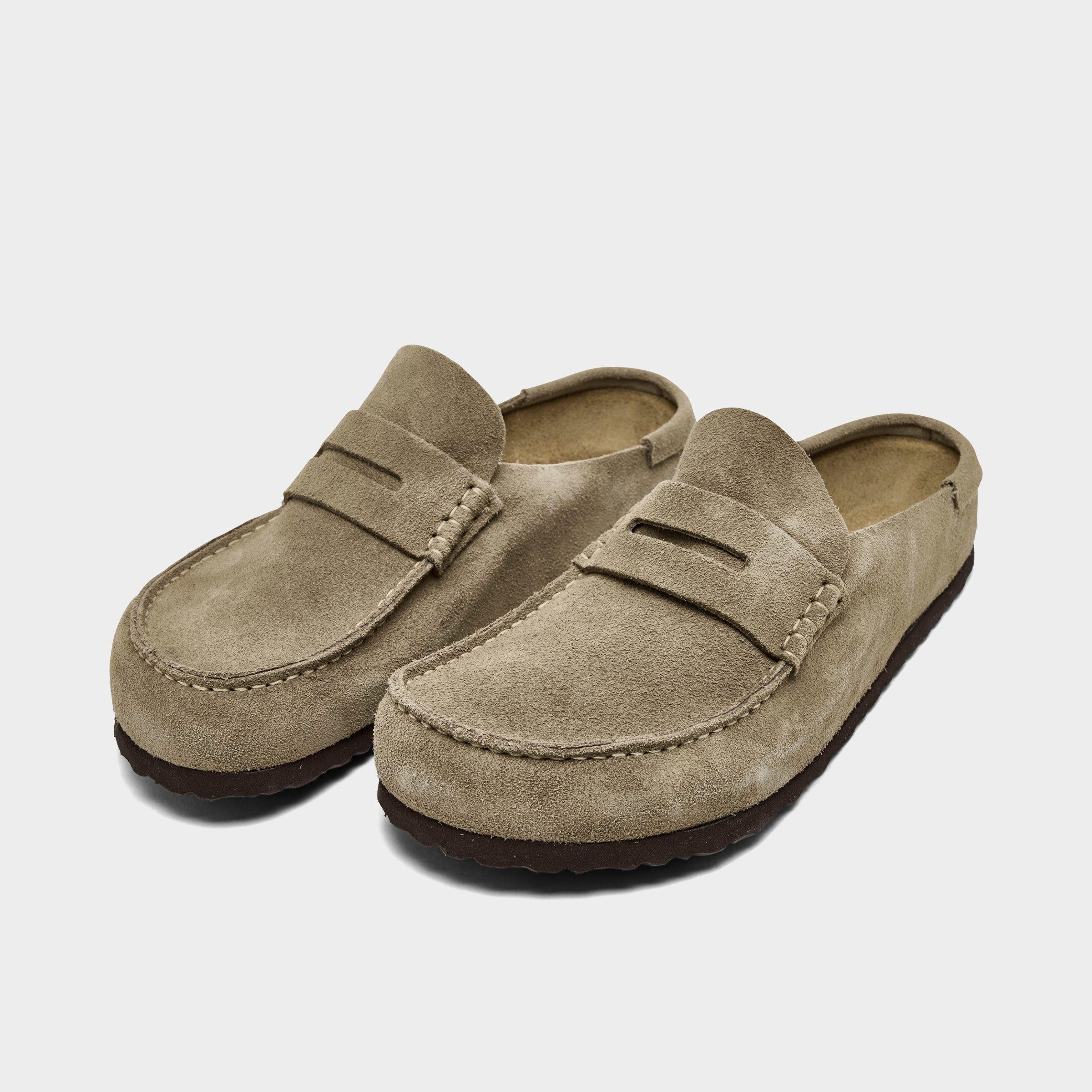 Men's Birkenstock Naples Wrapped Suede Casual Clogs