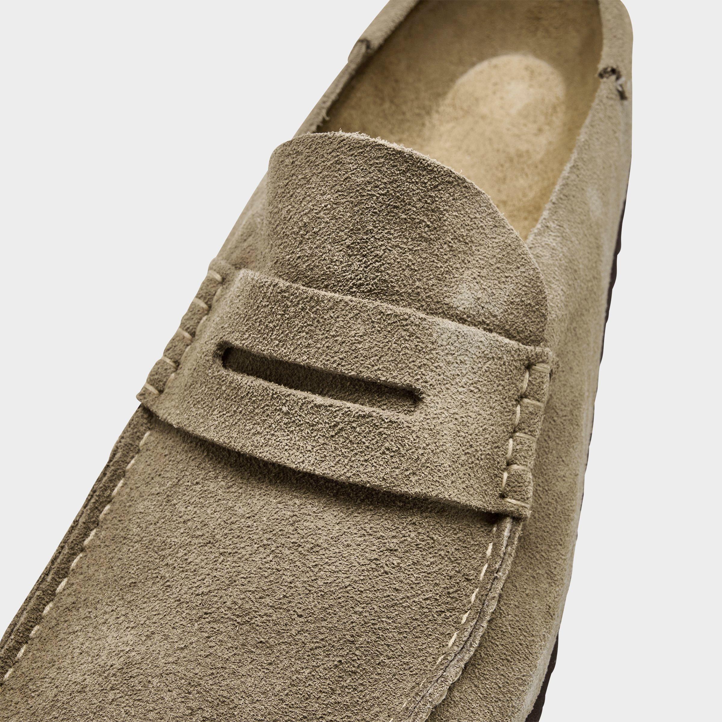 Men's Birkenstock Naples Wrapped Suede Casual Clogs