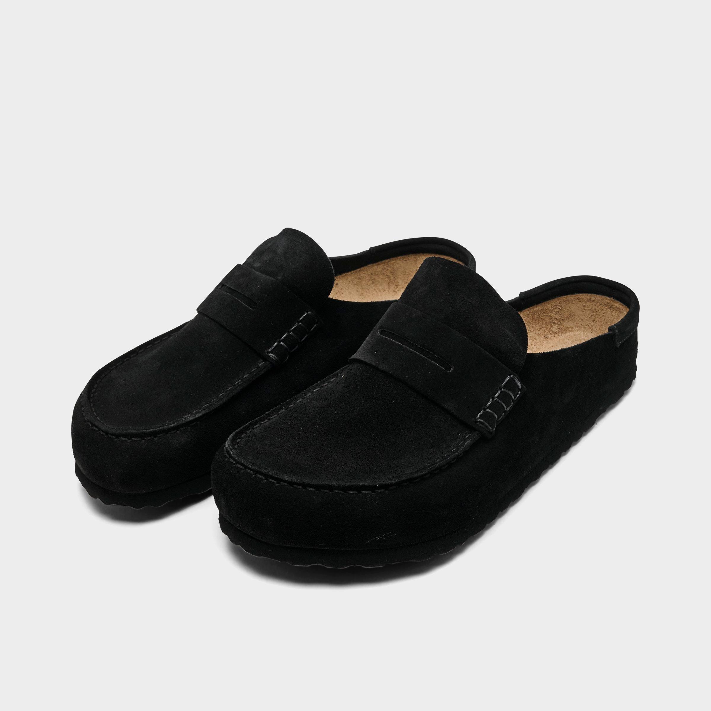 Men's Birkenstock Naples Wrapped Suede Casual Clogs