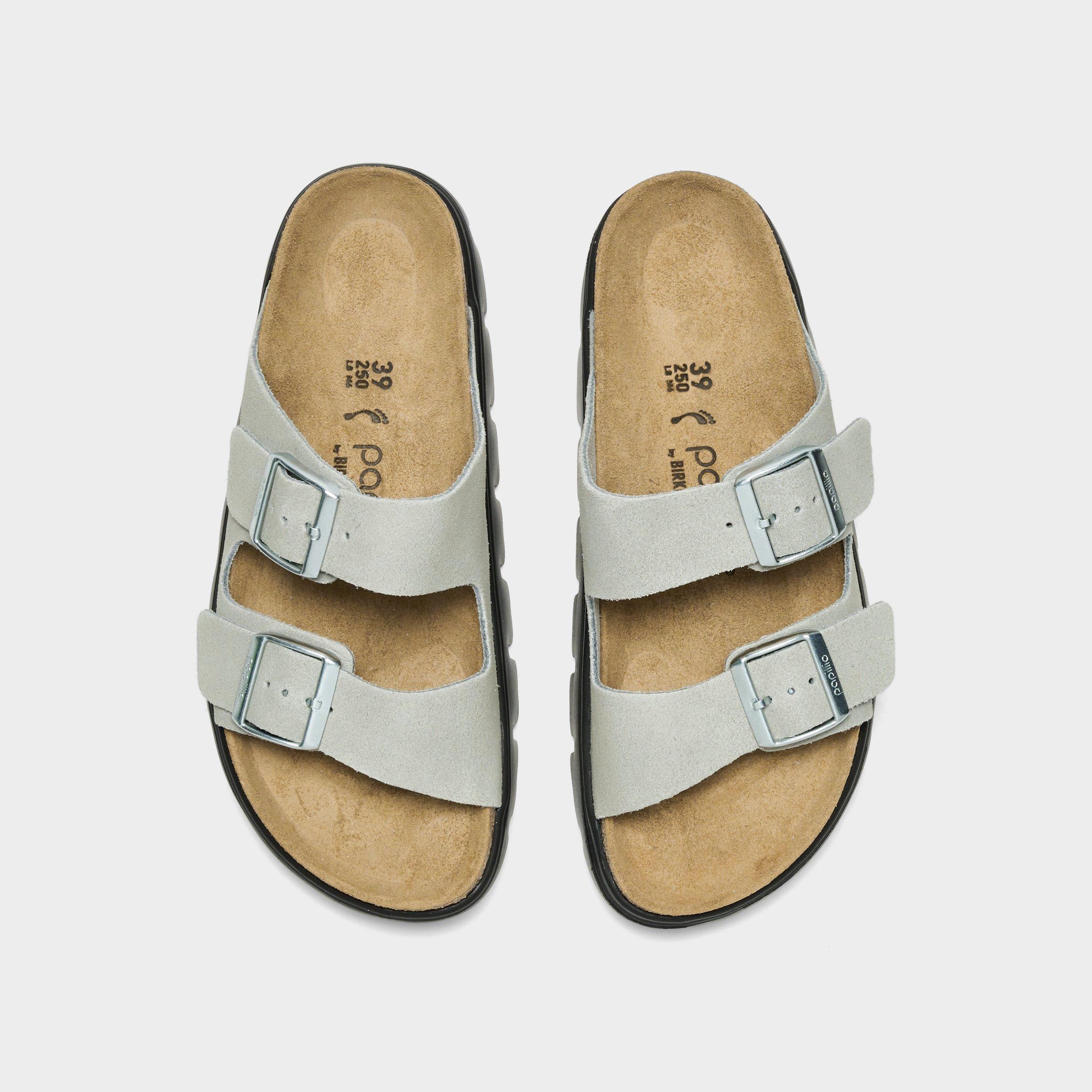 Women's Birkenstock Arizona Chunky Suede Leather Sandals