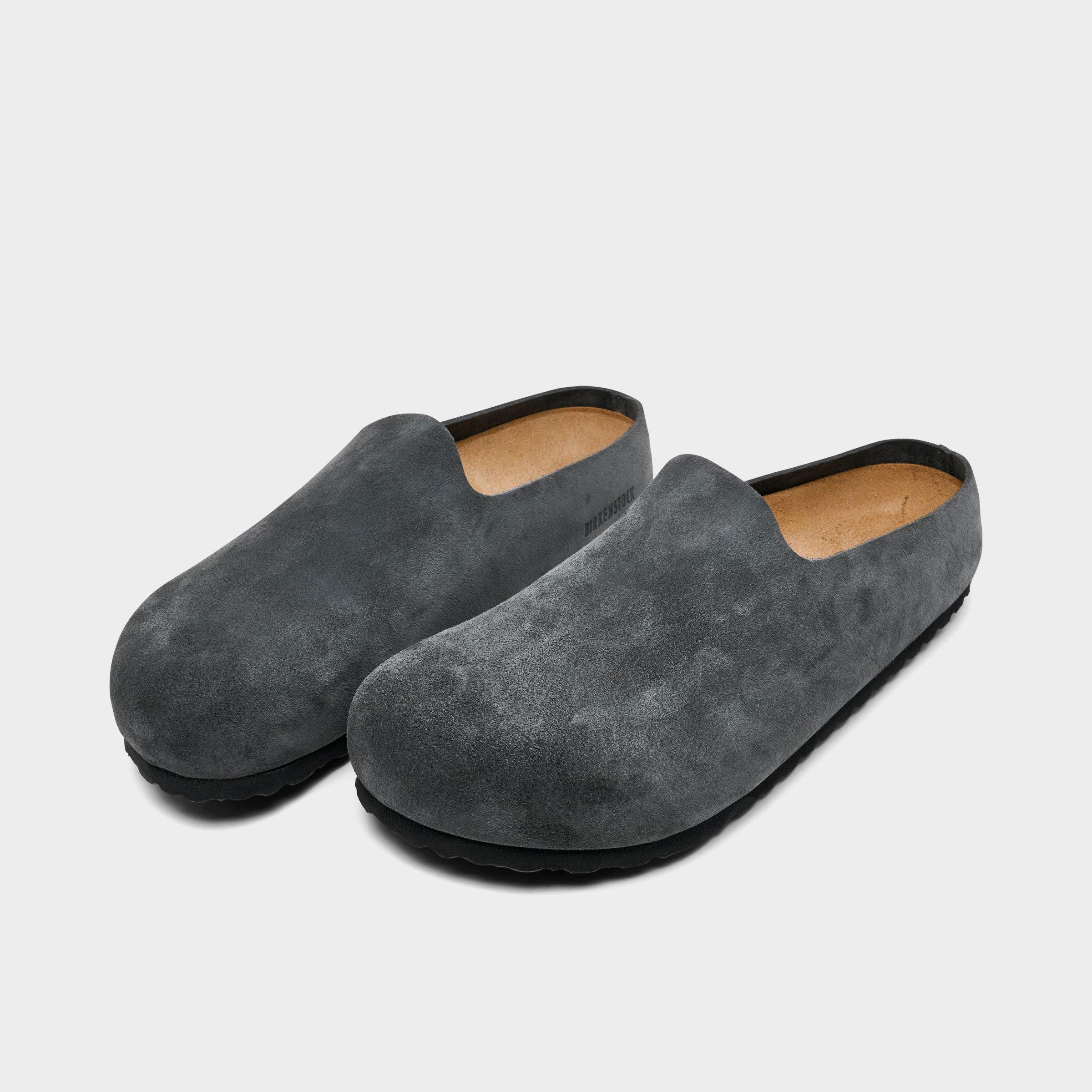Men's Birkenstock Amsterdam Wrapped Suede Leather Clogs