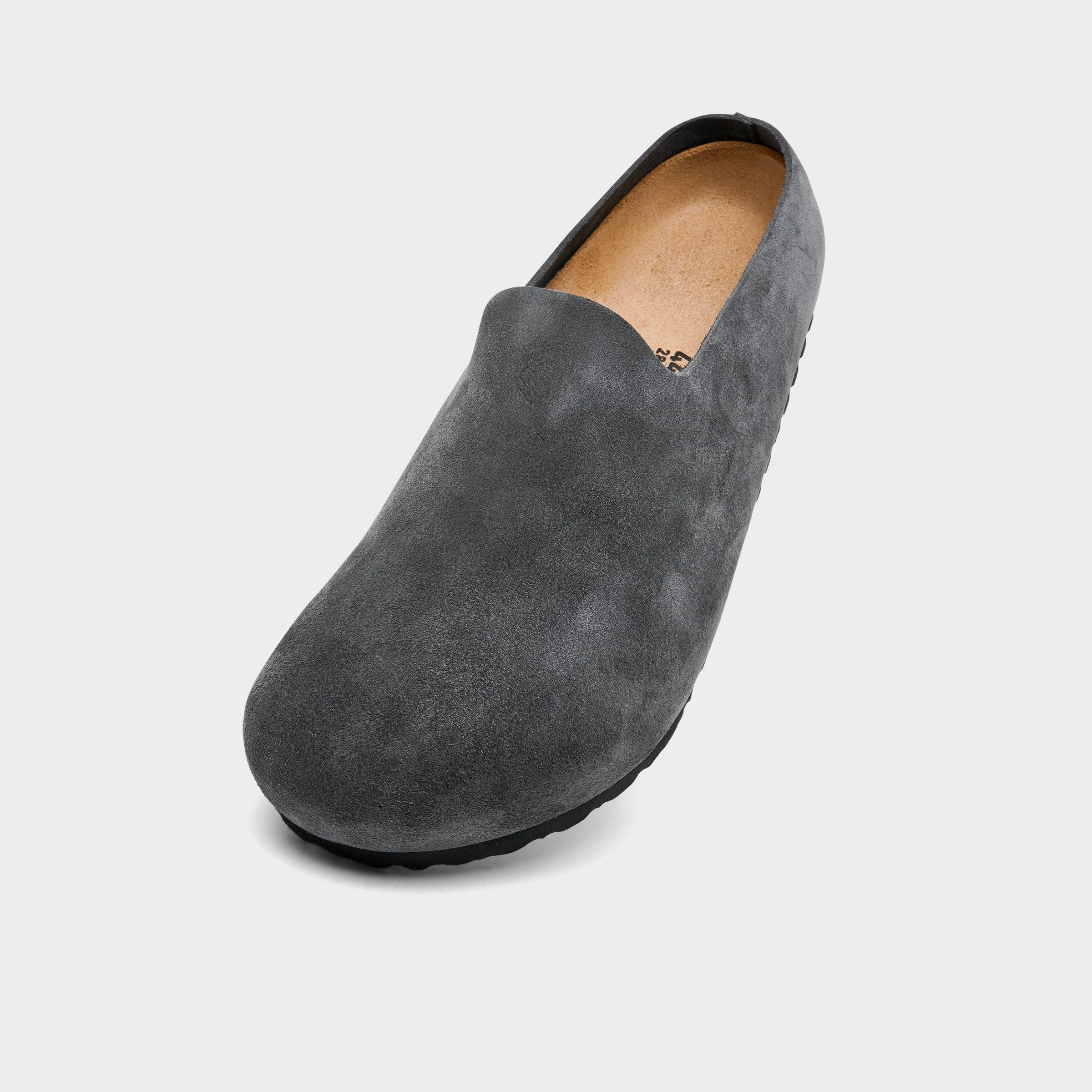 Men's Birkenstock Amsterdam Wrapped Suede Leather Clogs