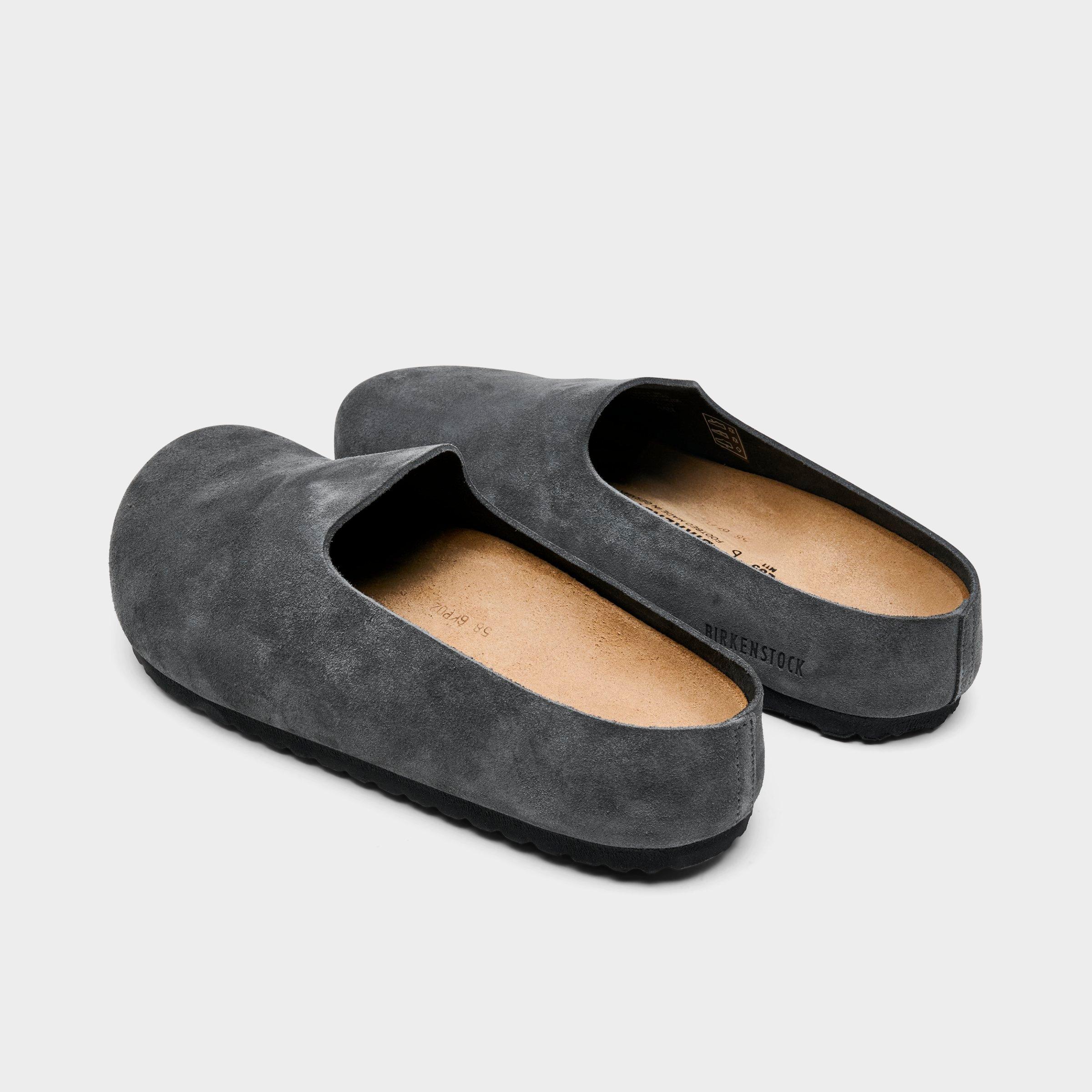 Men's Birkenstock Amsterdam Wrapped Suede Leather Clogs