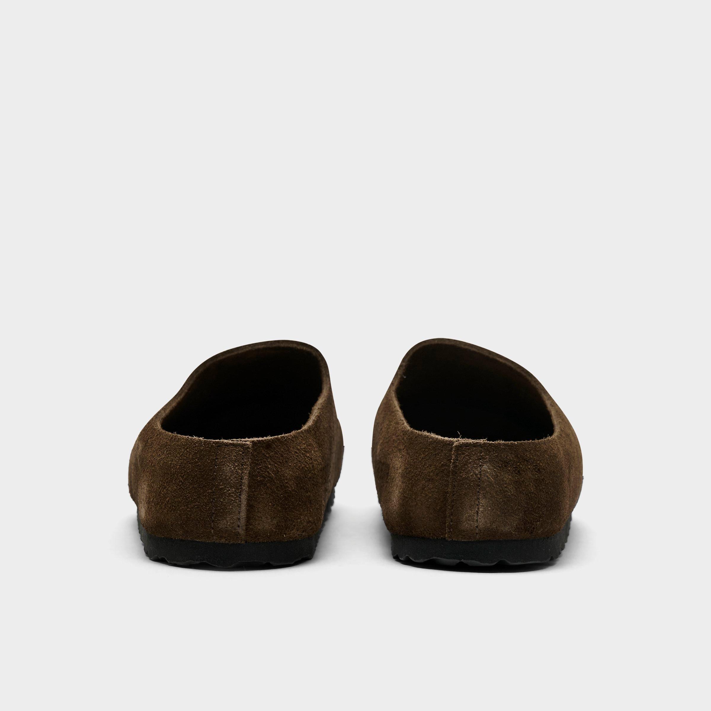Women's Birkenstock Amsterdam Wrapped Suede Leather Clogs