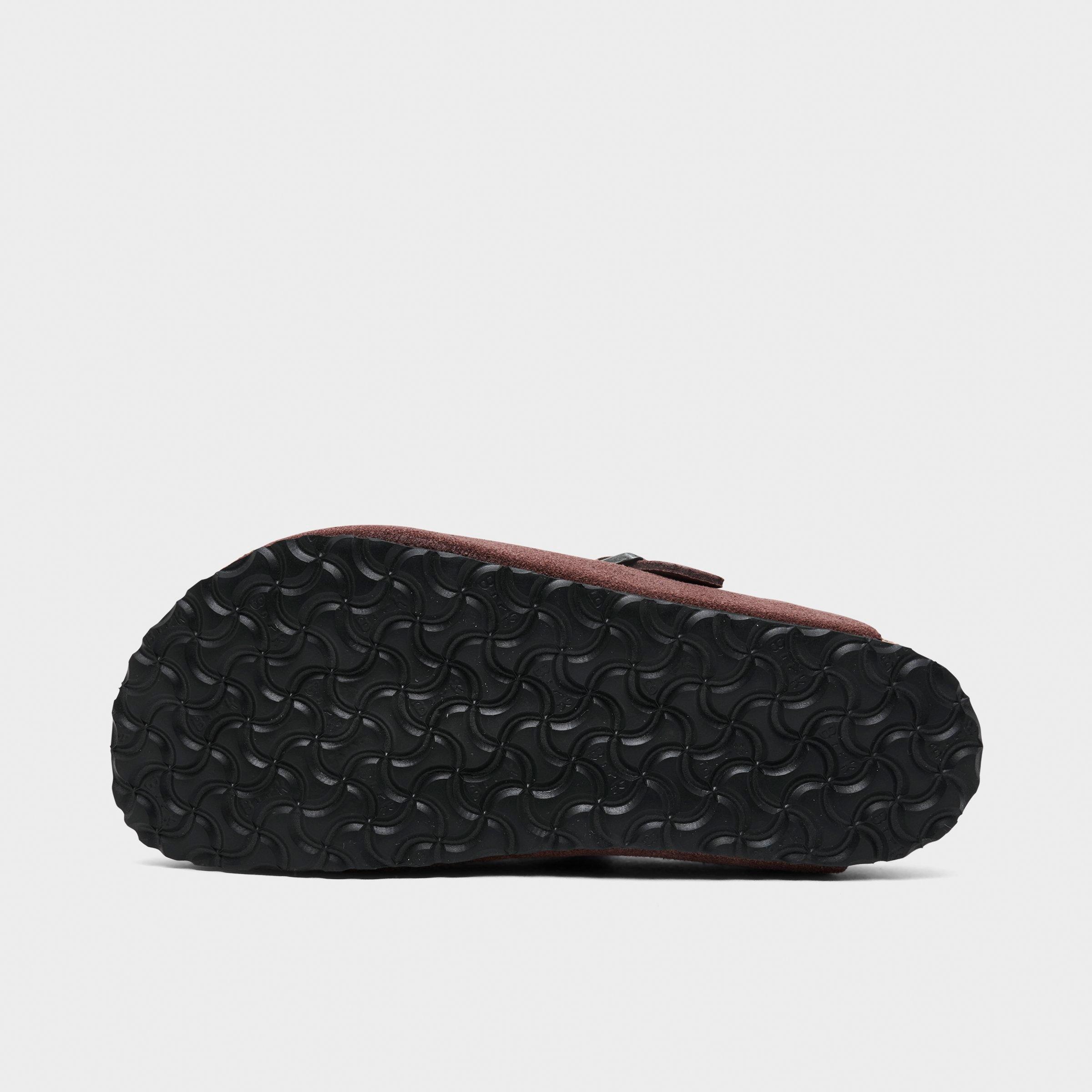 Little Kids' Birkenstock Boston Suede Leather Clogs