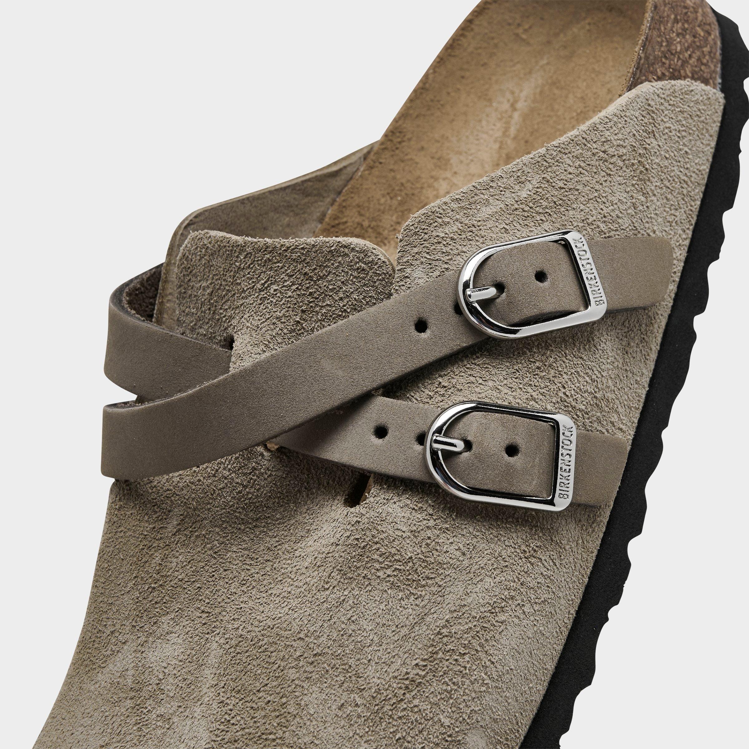 Women's Birkenstock Blair Suede Leather Casual Clogs