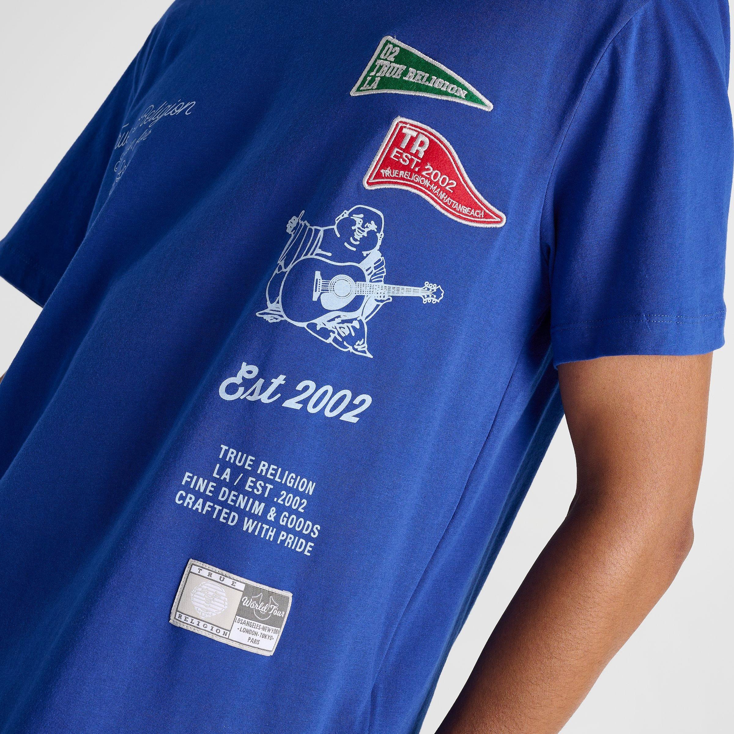 Men's True Religion Collegiate Logo Heavyweight T-Shirt