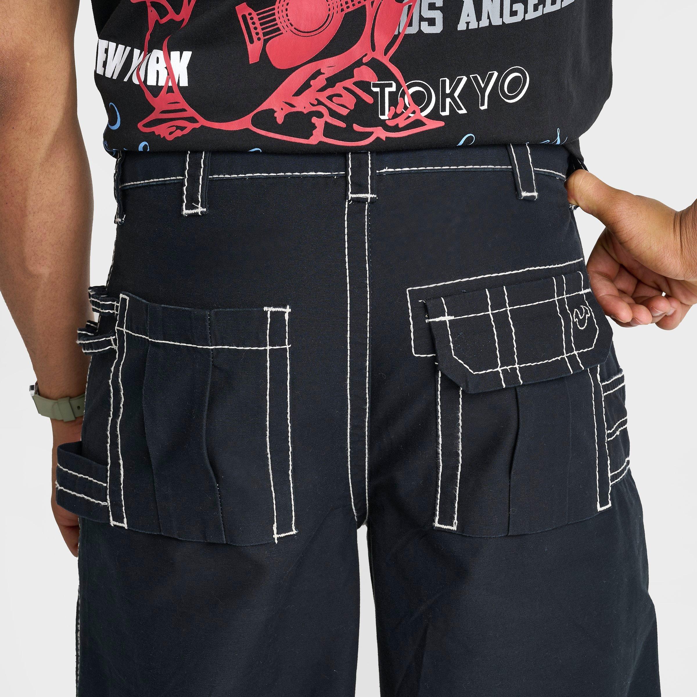 Men's True Religion Baggy Big T Utility Pants