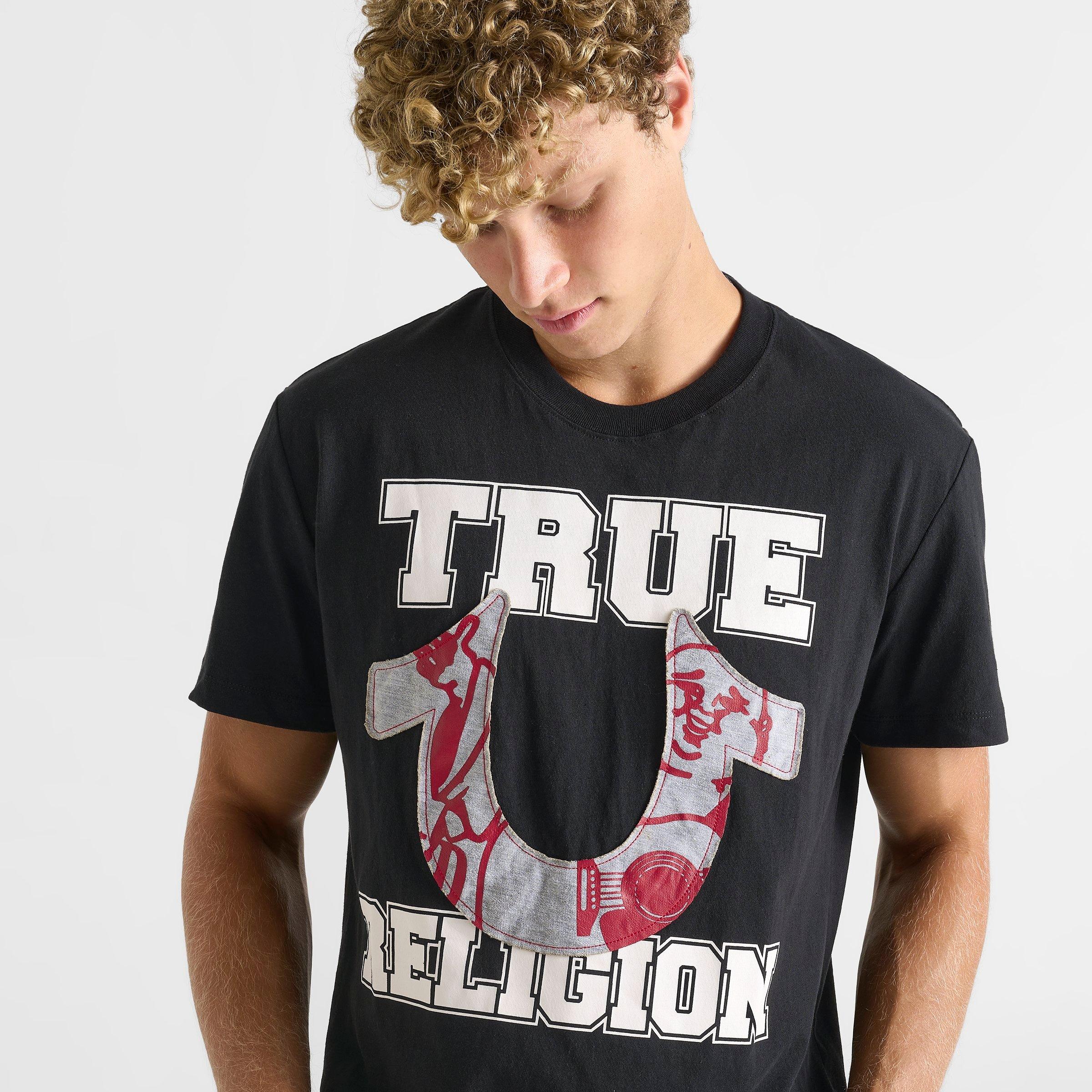 Men's True Religion Terry Horseshoe Appliqué T-Shirt