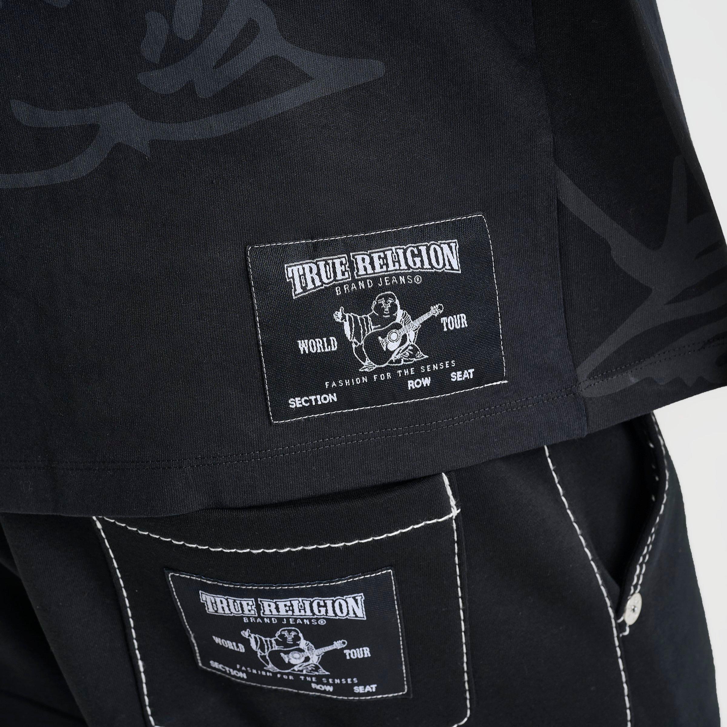 Men's True Religion Buddha Shadow Logo T-Shirt