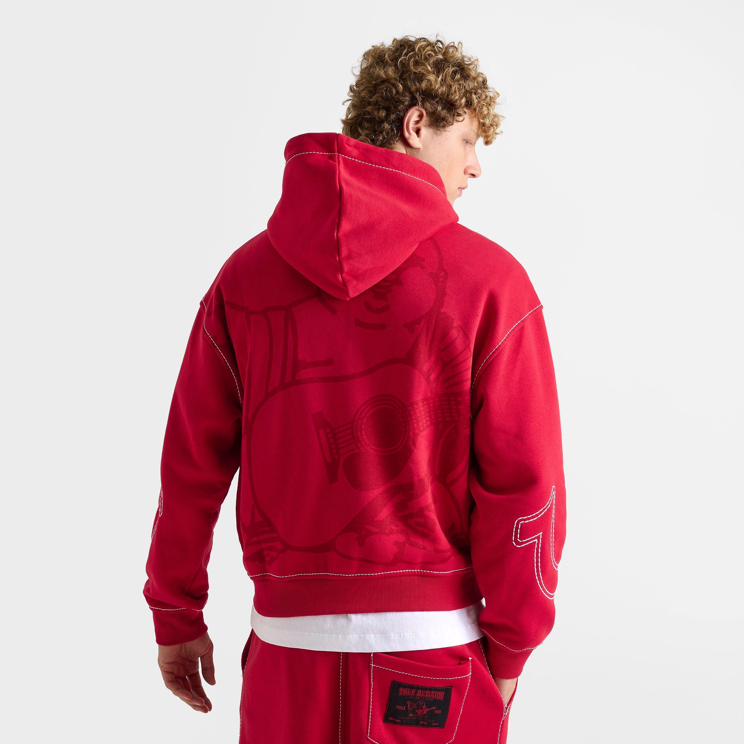 Men's True Religion Buddha Big T Full-Zip Hoodie