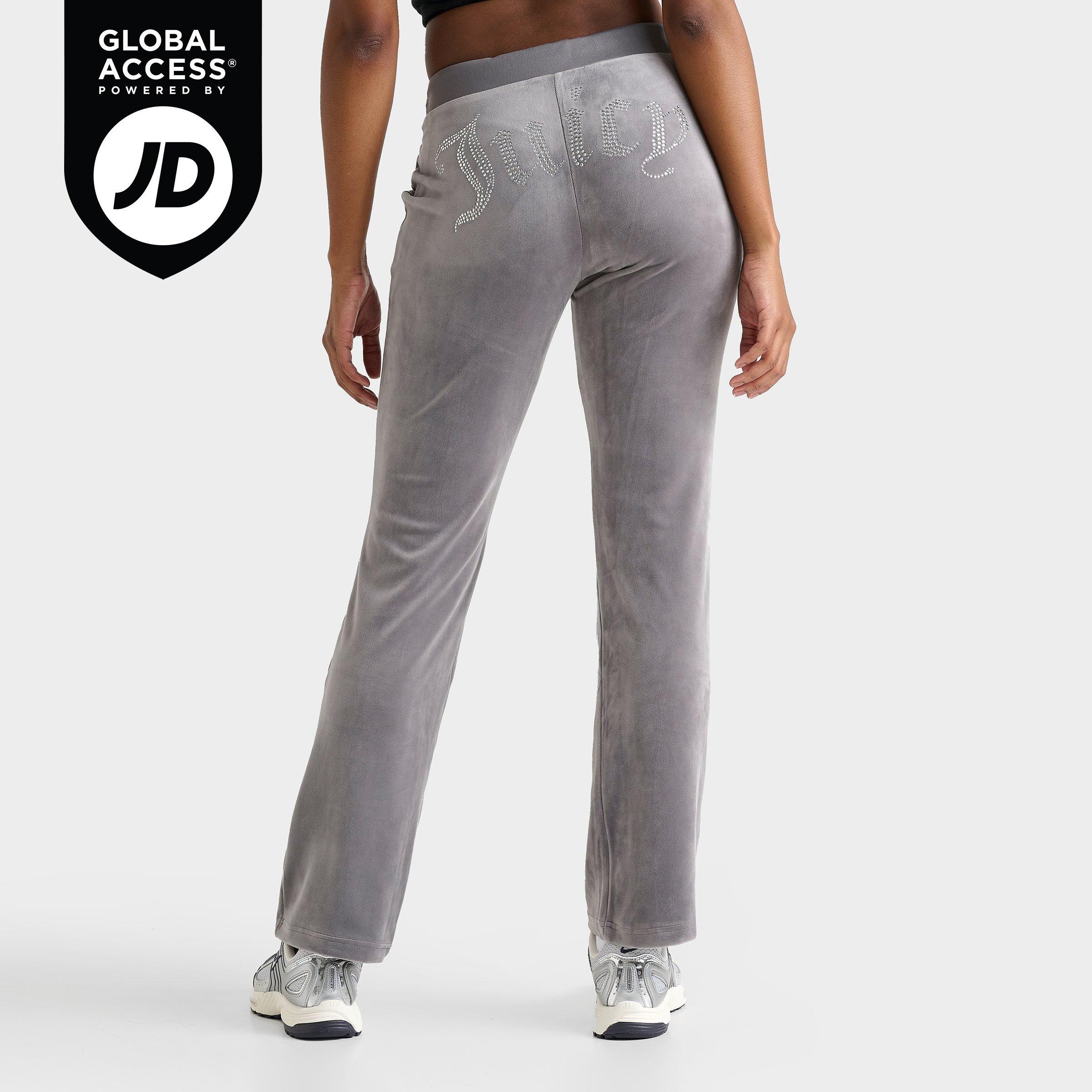 Women's Juicy Couture OG Big Bling Velour Track Pants| JD Sports