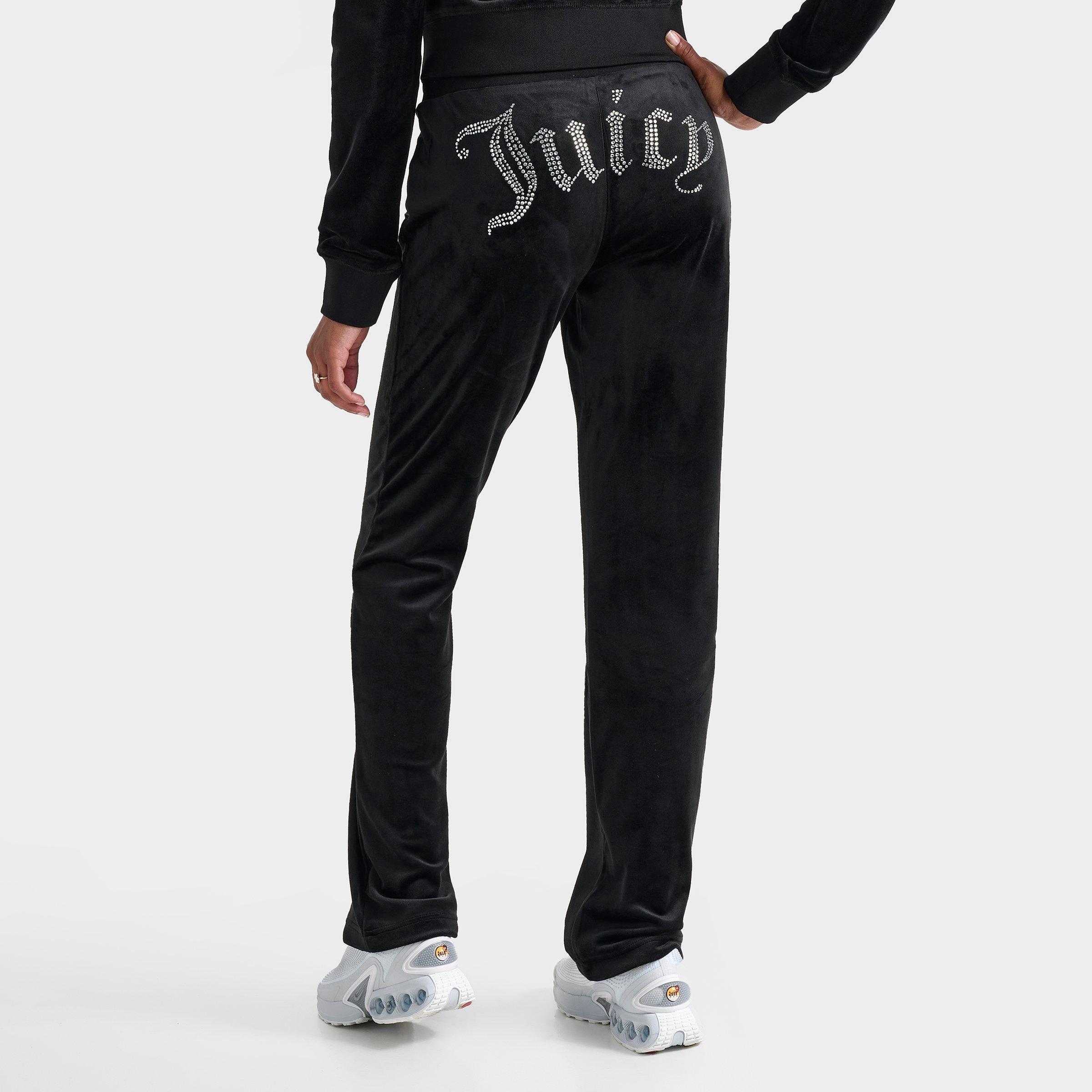 Women's Juicy Couture OG Big Bling Velour Track Pants | JD