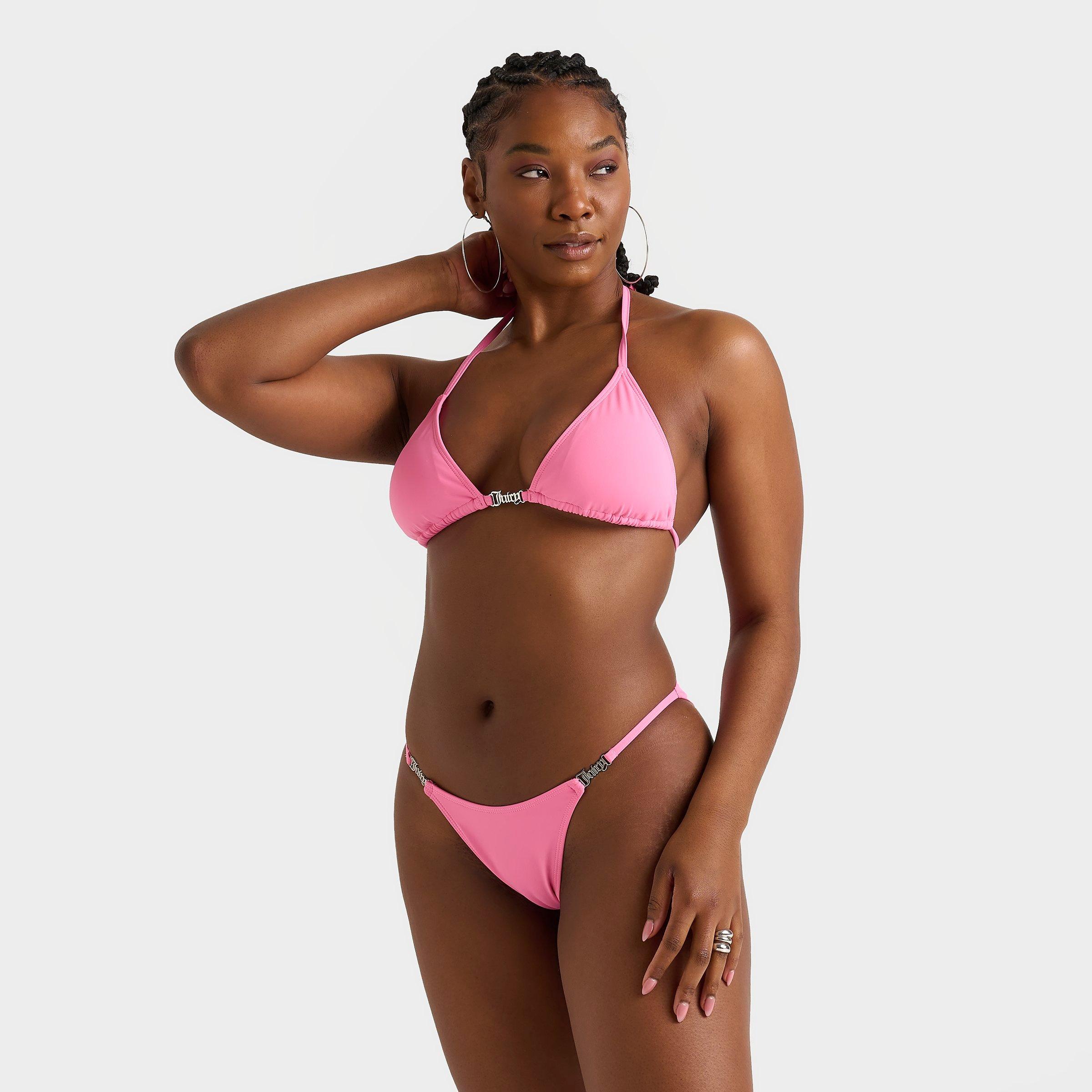 Women's Juicy Couture Terry Triangle Jewel Bikini Top JD Sports