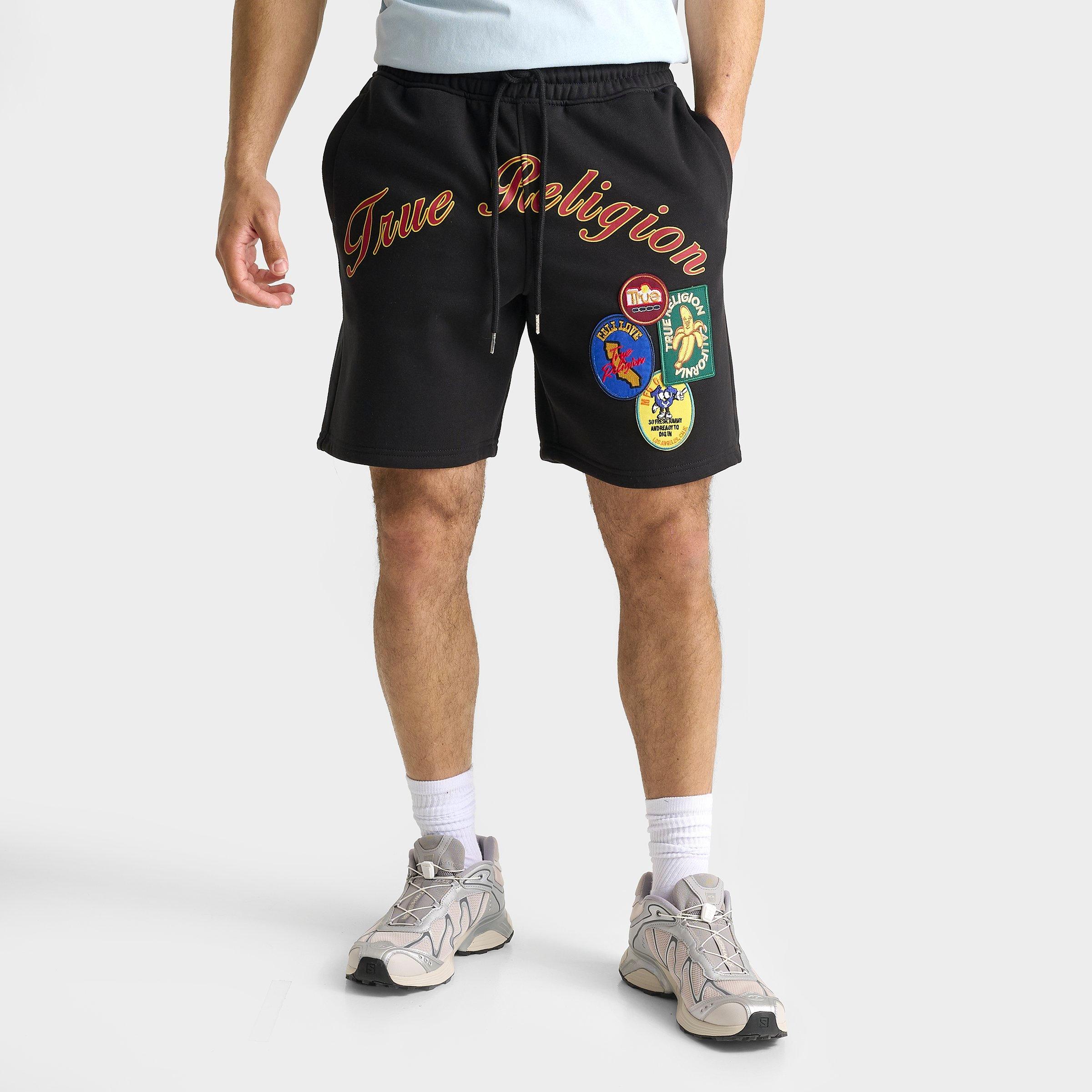 Men's True Religion Orchard Stamps Fleece Shorts | JD Sports