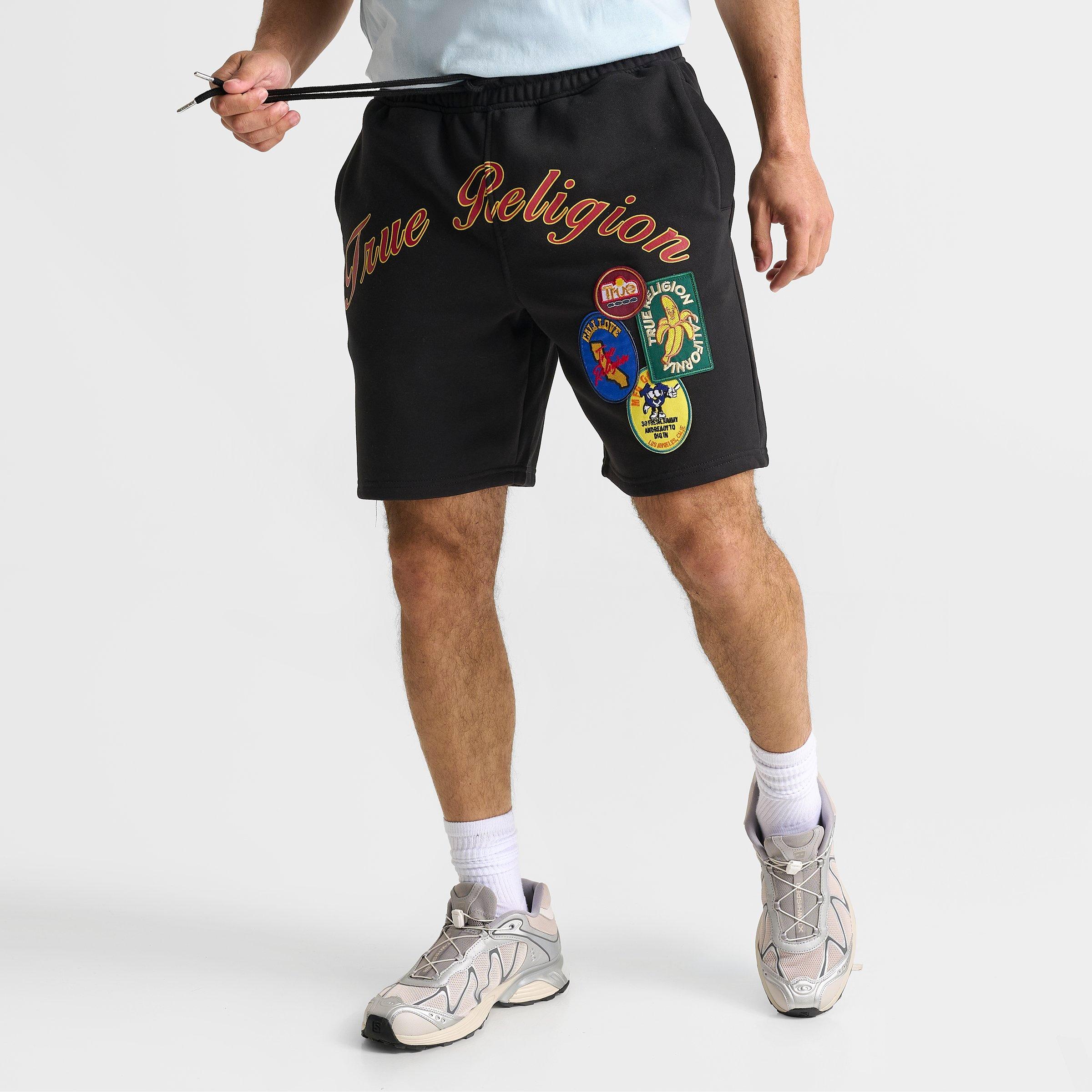 Men's True Religion Orchard Stamps Fleece Shorts
