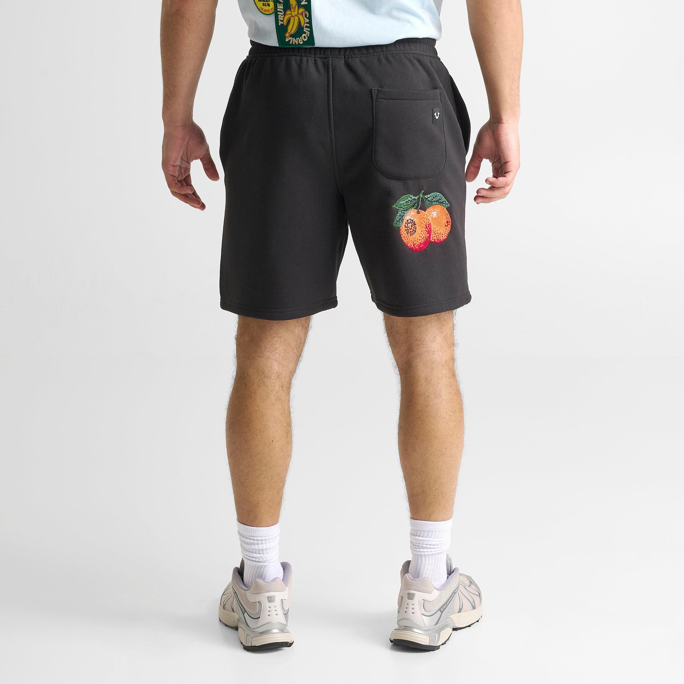 Men's True Religion Orchard Stamps Fleece Shorts