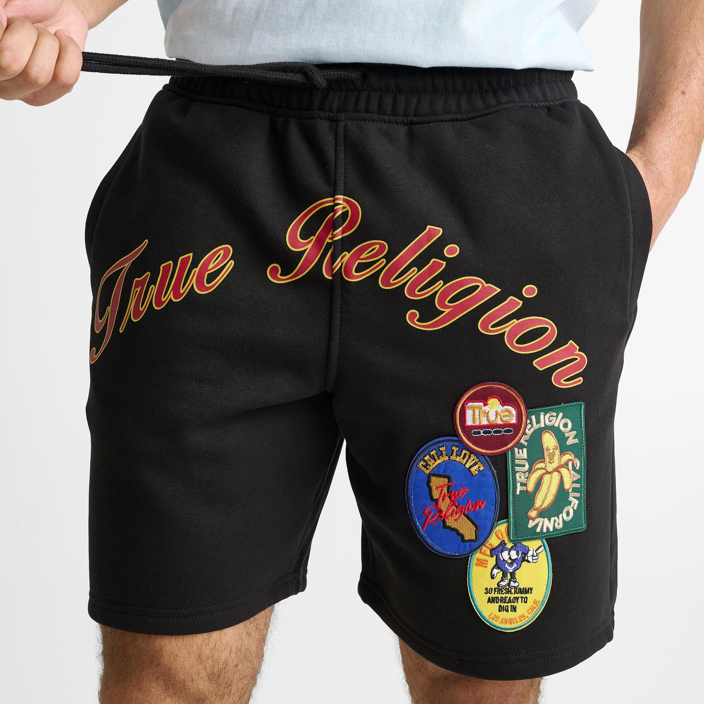 Men's True Religion Orchard Stamps Fleece Shorts