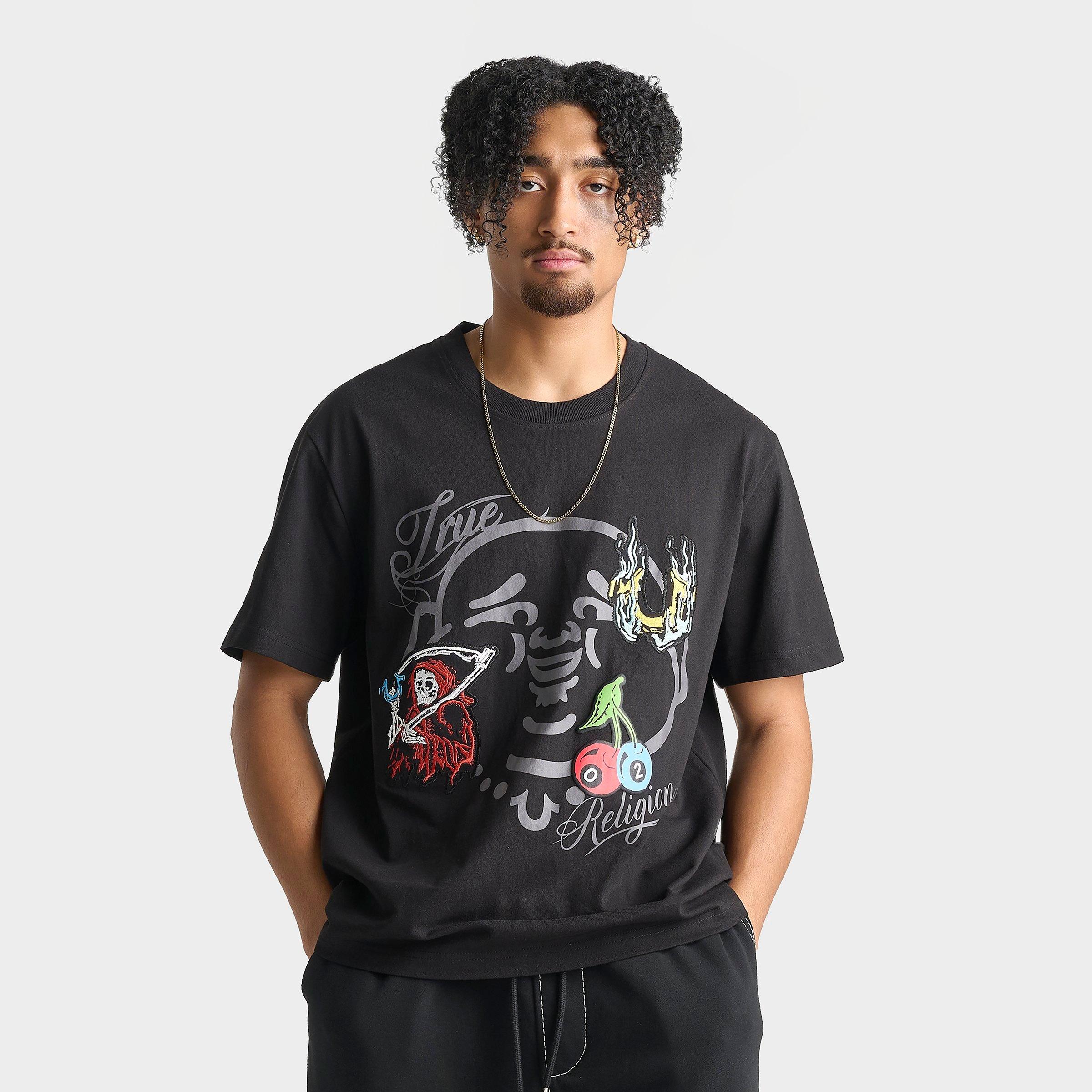 Men's True Religion Buddha Heavyweight Face T-Shirt