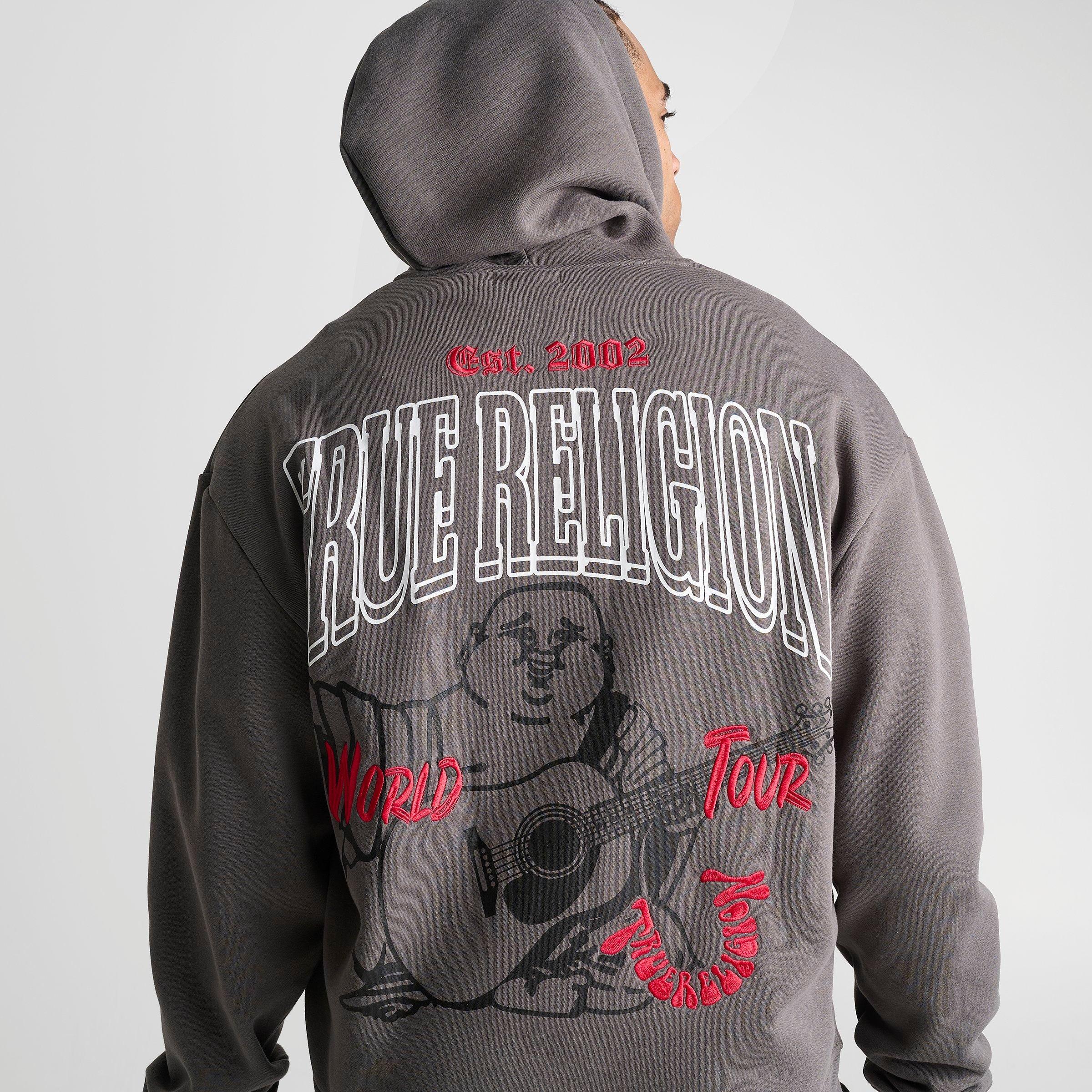 Men's True Religion Groovy Buddha Full-Zip Hoodie