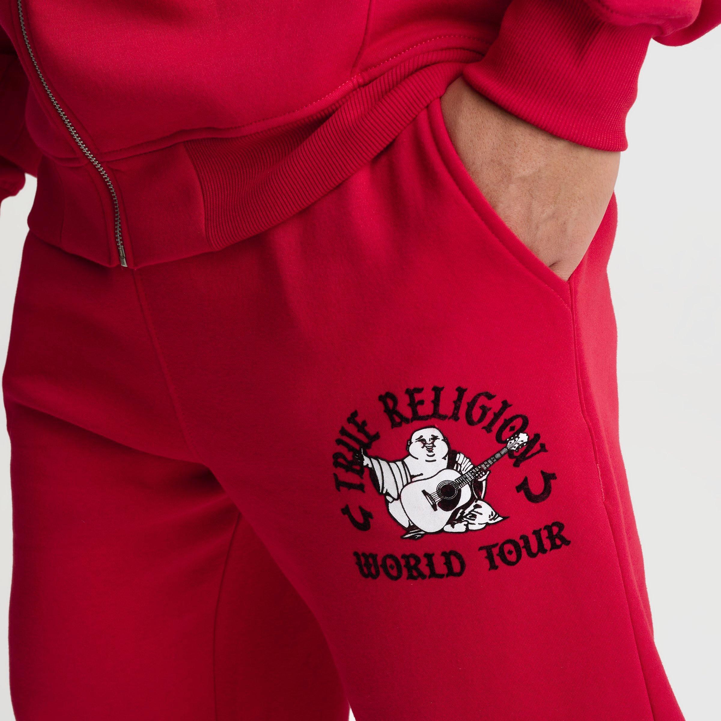 Men's True Religion Arch Buddha Fleece Sweatpants