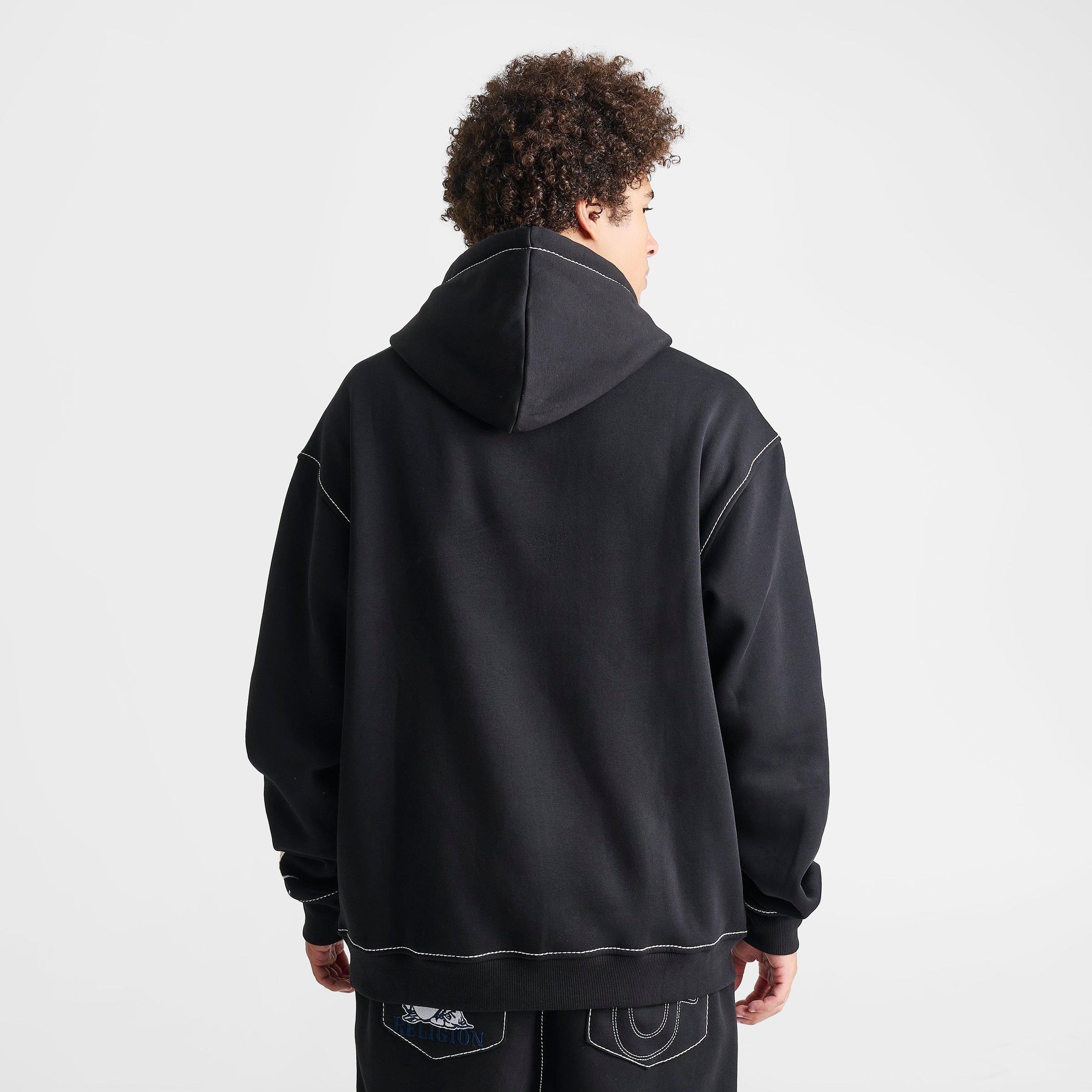 Men's True Religion No. 1 Buddha Logo Big T Pullover Hoodie