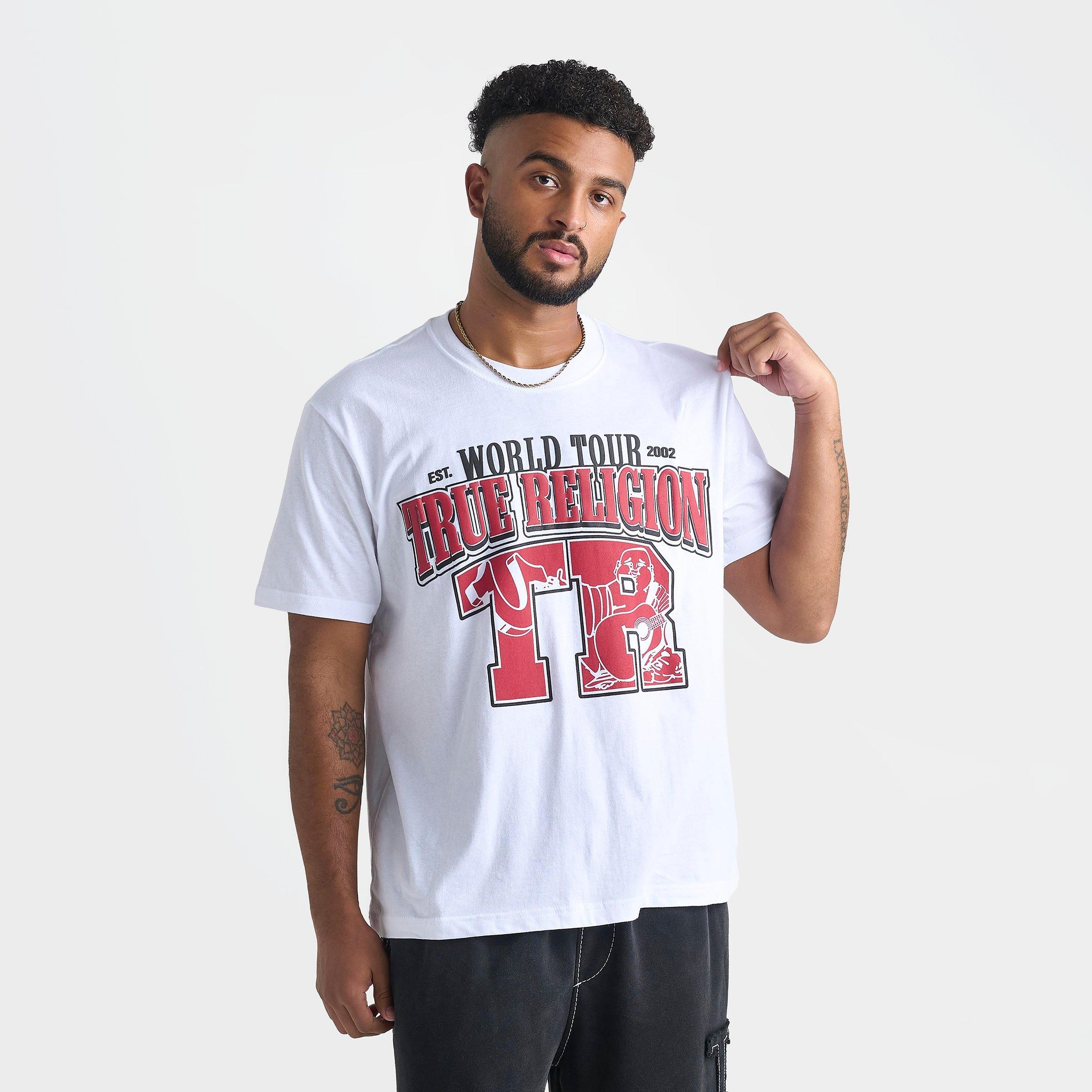 Men's True Religion Arched Logo Buddha T-Shirt