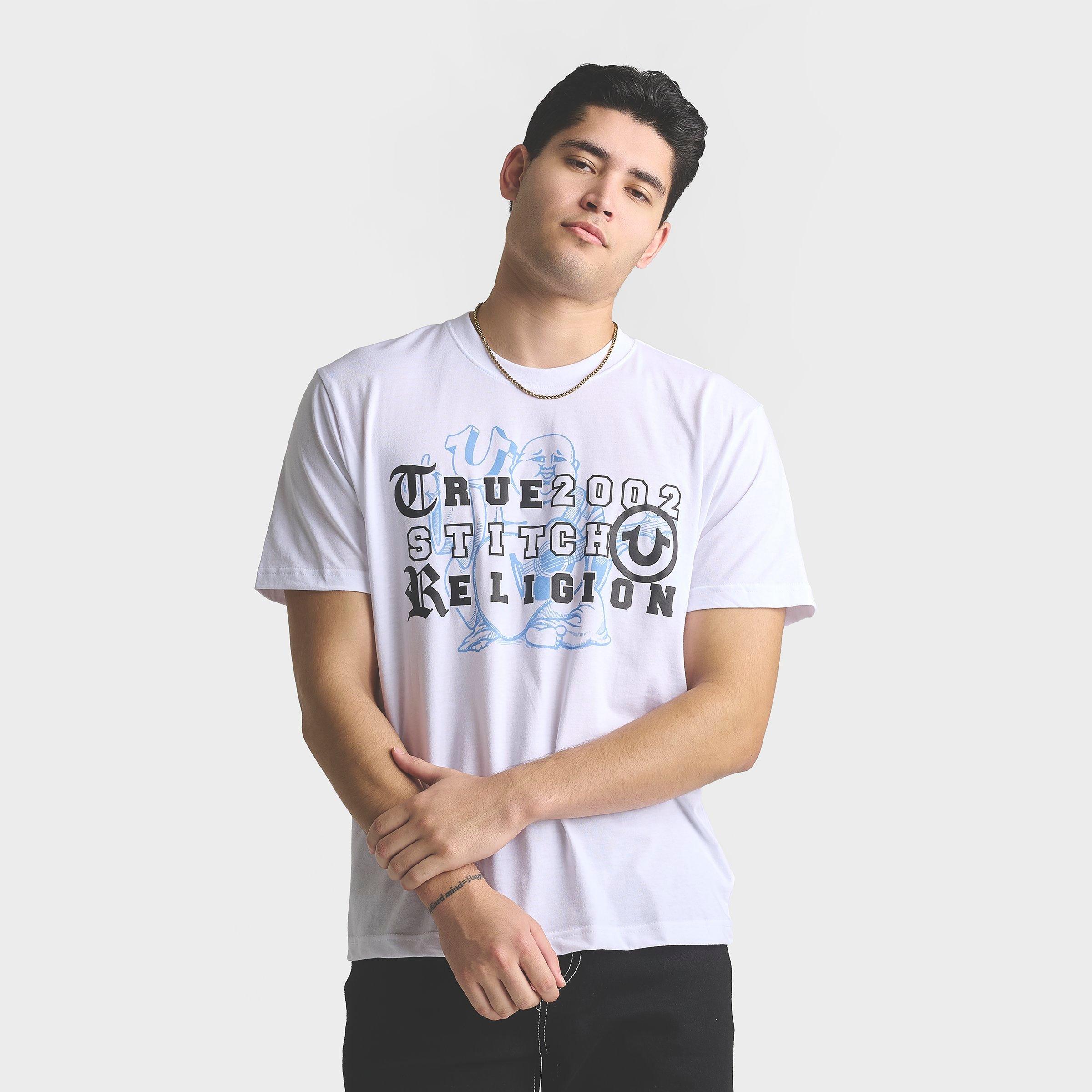 Men's True Religion Buddha Letters T-Shirt