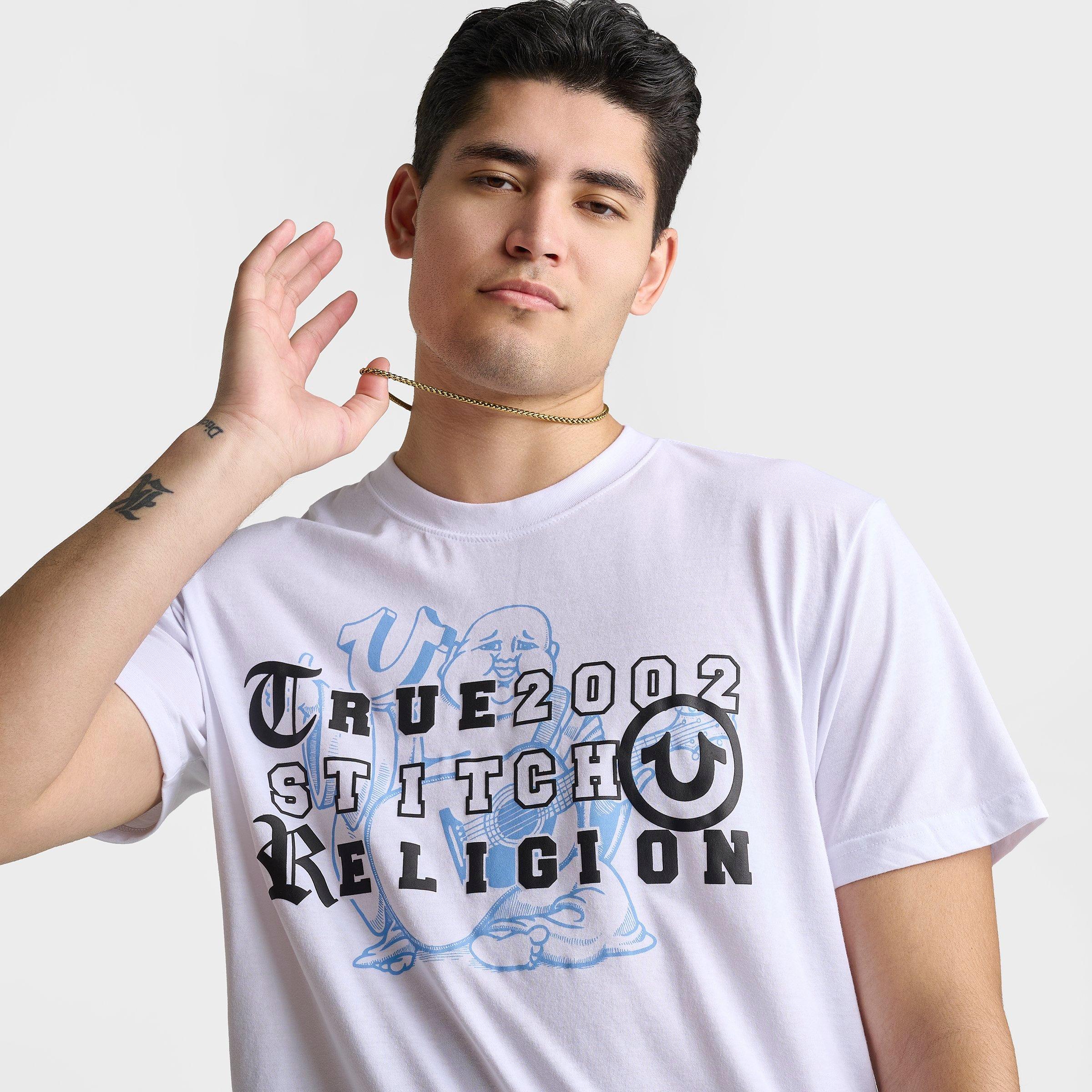 Men's True Religion Buddha Letters T-Shirt