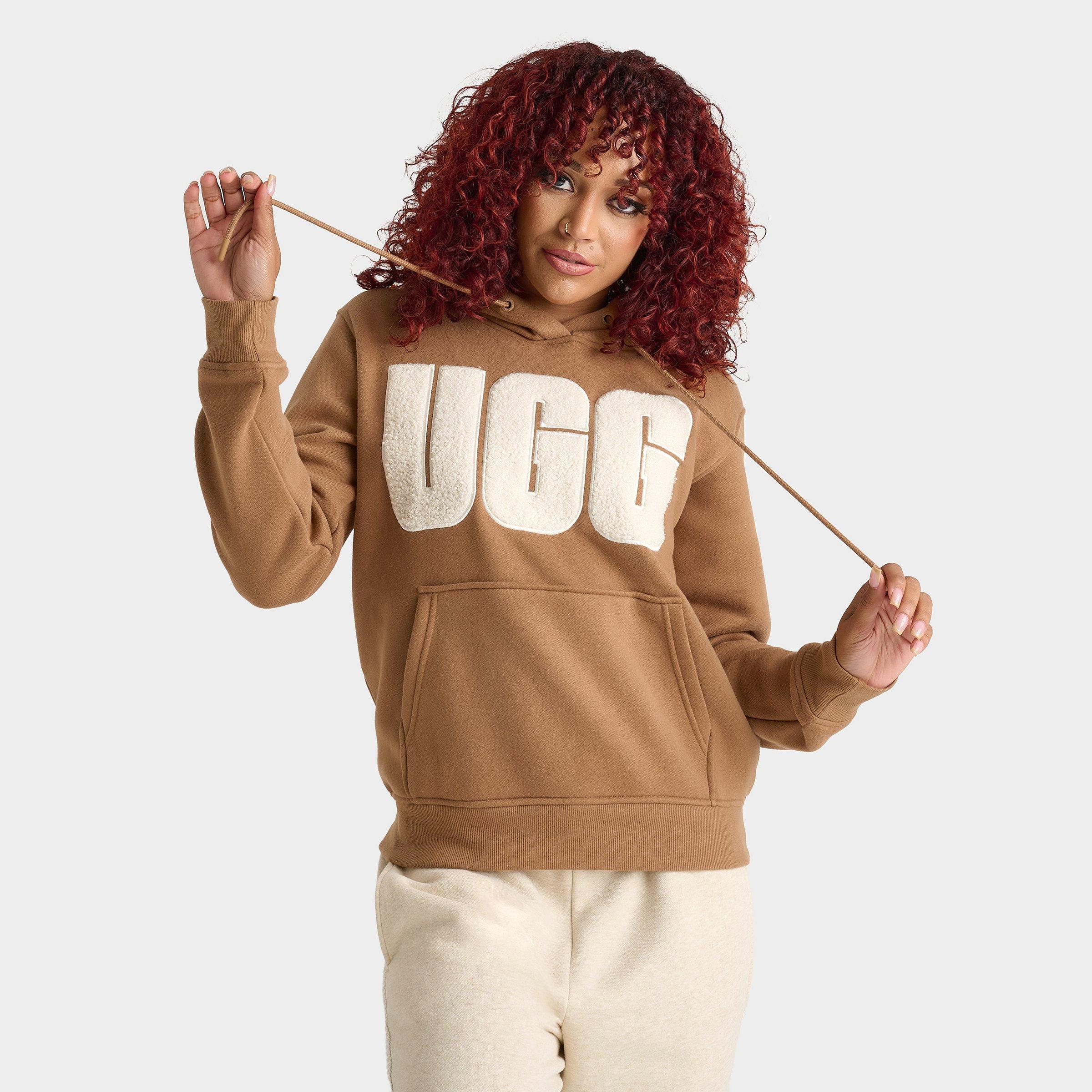 新着　UGG Women REY UGG FLUFF LOGOパーカーUS-S UGG Rey UGGfluff Logo Hoodie – DTLR