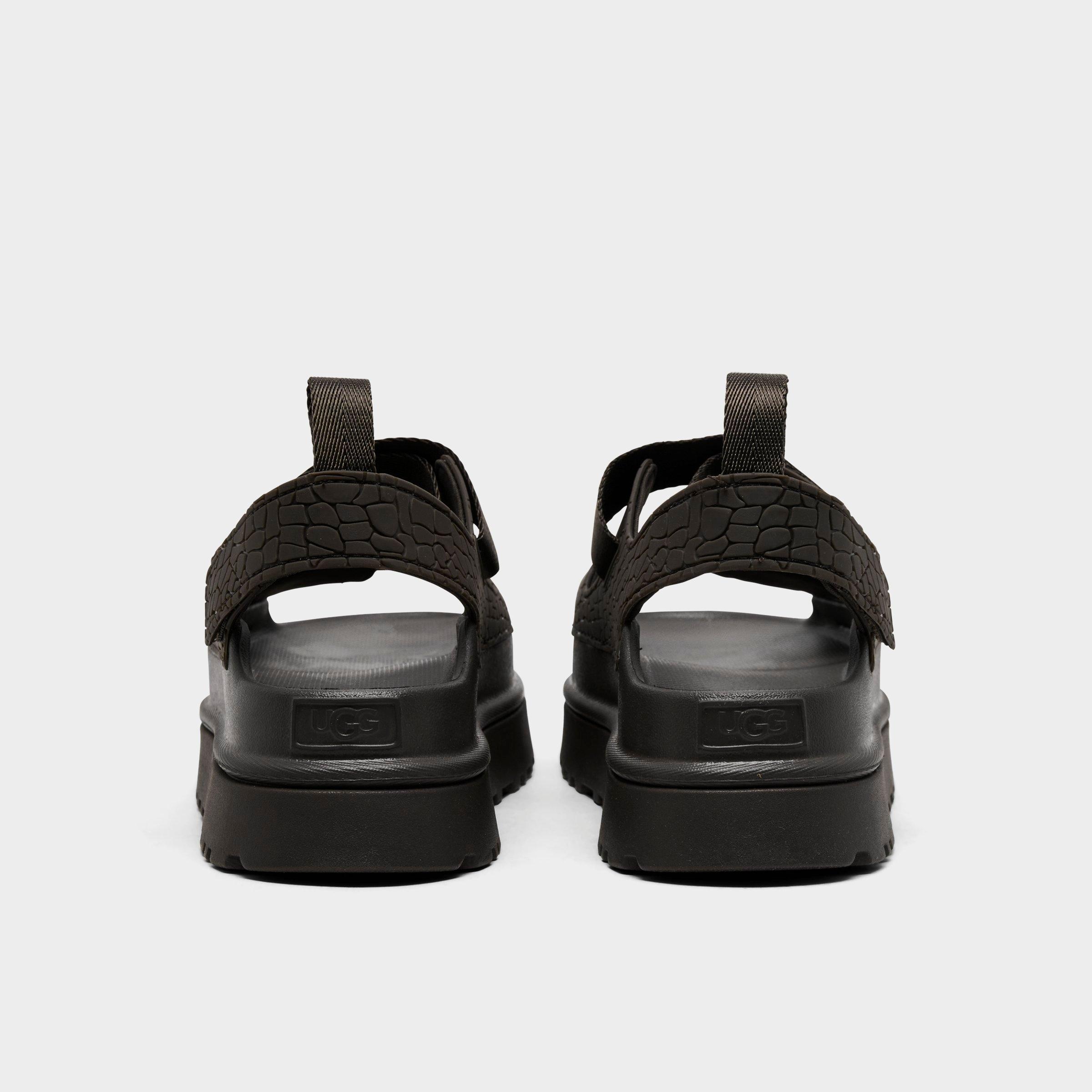 Women's UGG GoldenGlow Embossed Slide Sandals