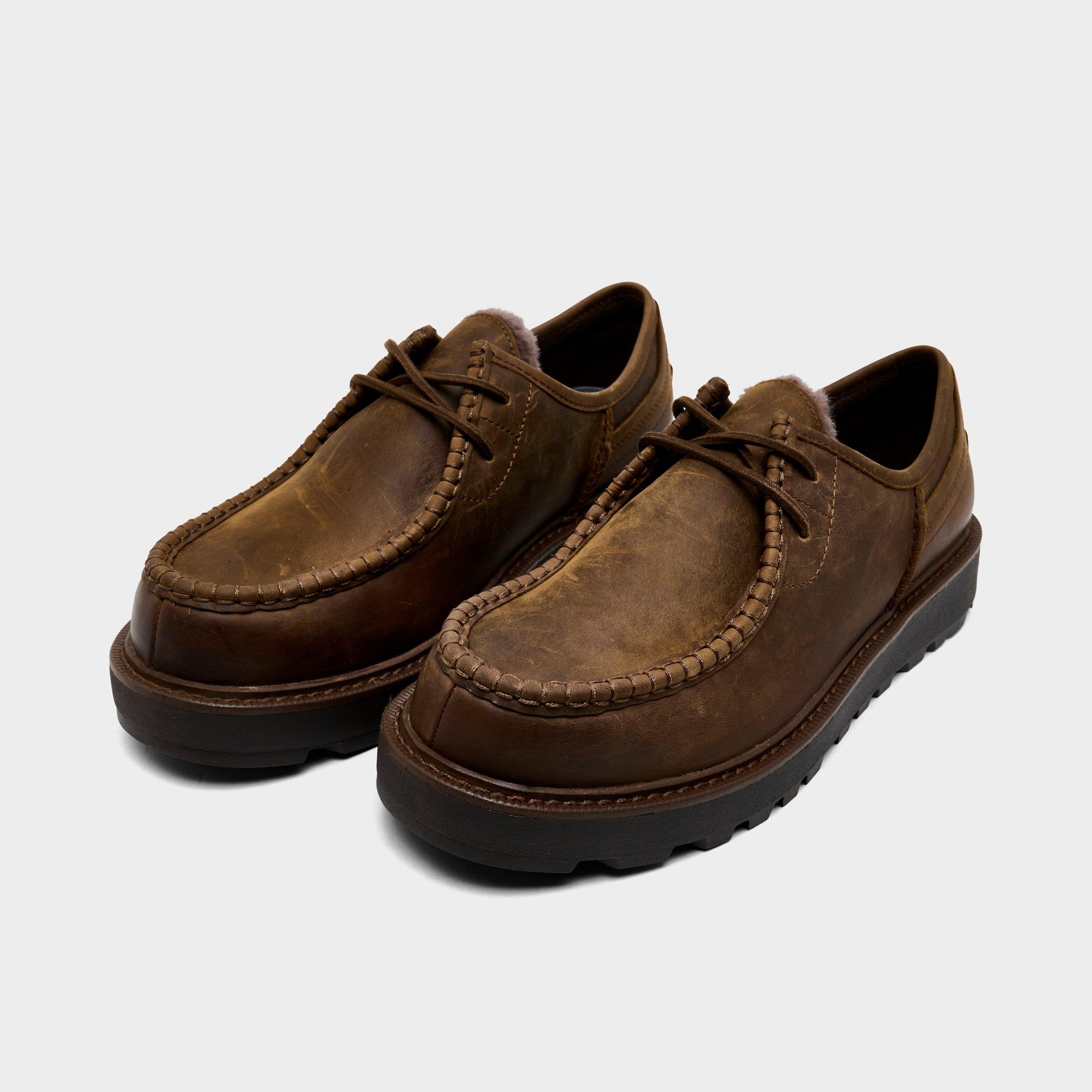 Men's UGG Loften Leather Waterproof Moc Toe Loafer Casual Shoes