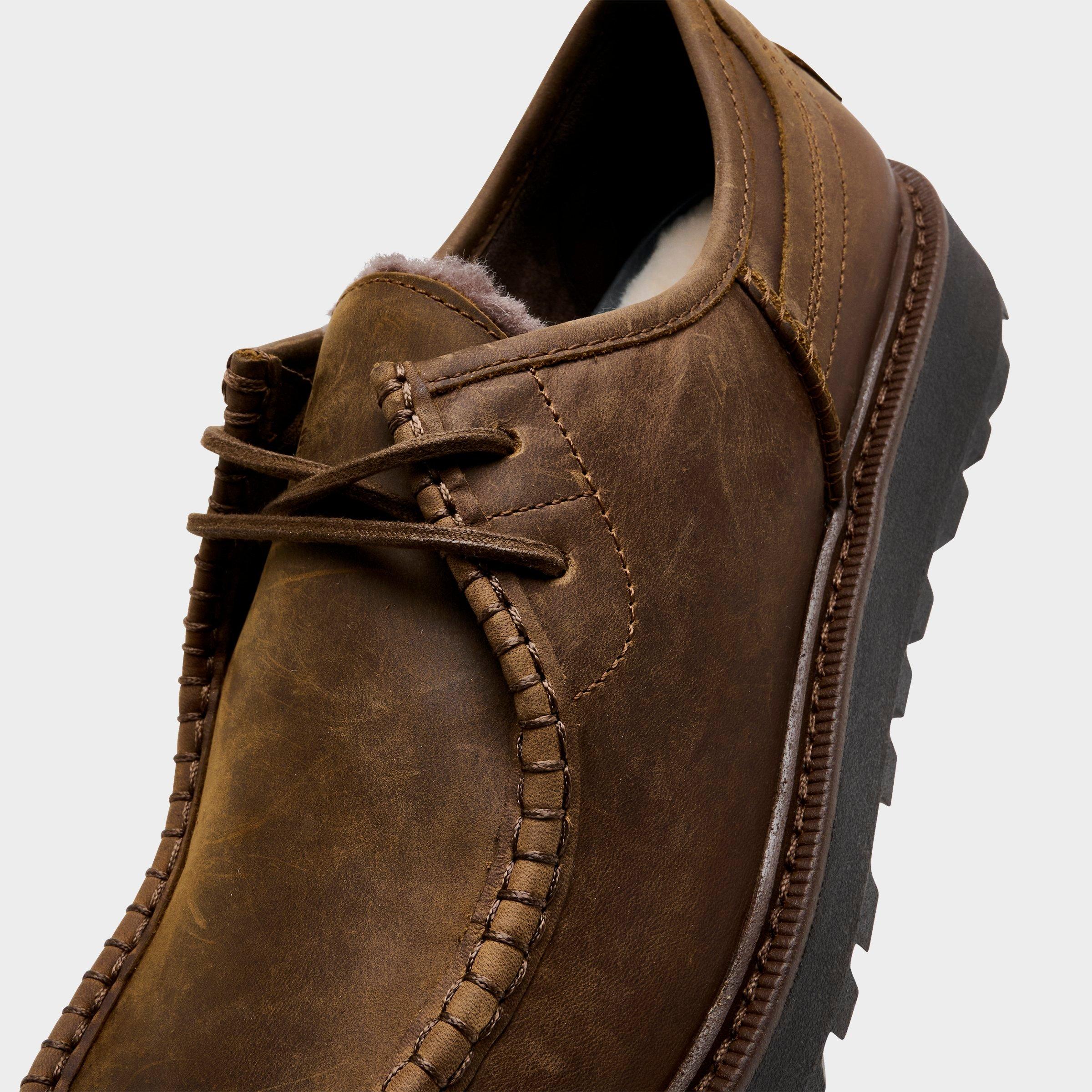 Men's UGG Loften Leather Waterproof Moc Toe Loafer Casual Shoes
