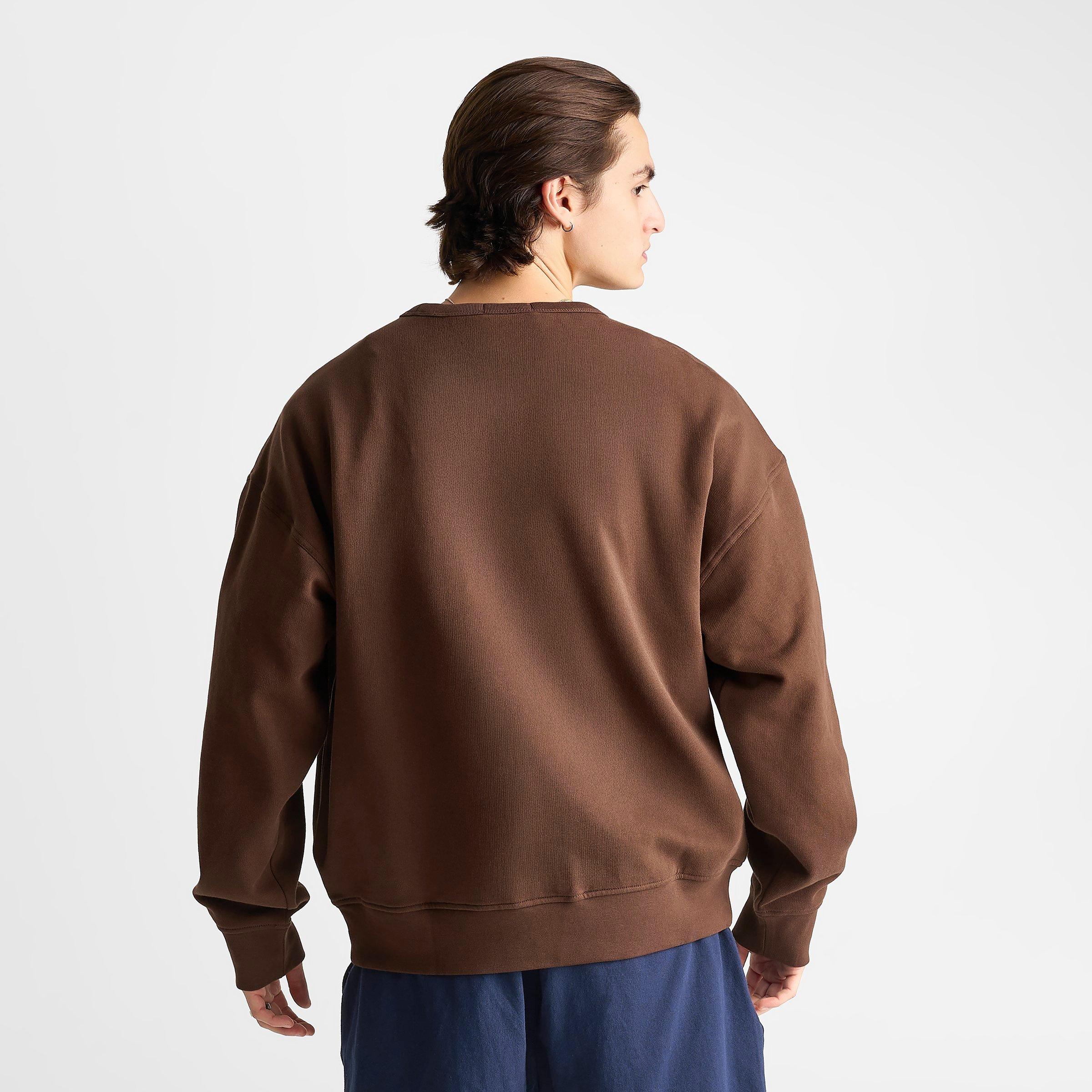 Men's Polo Ralph Lauren Script Crest Logo Fleece Crewneck Sweatshirt